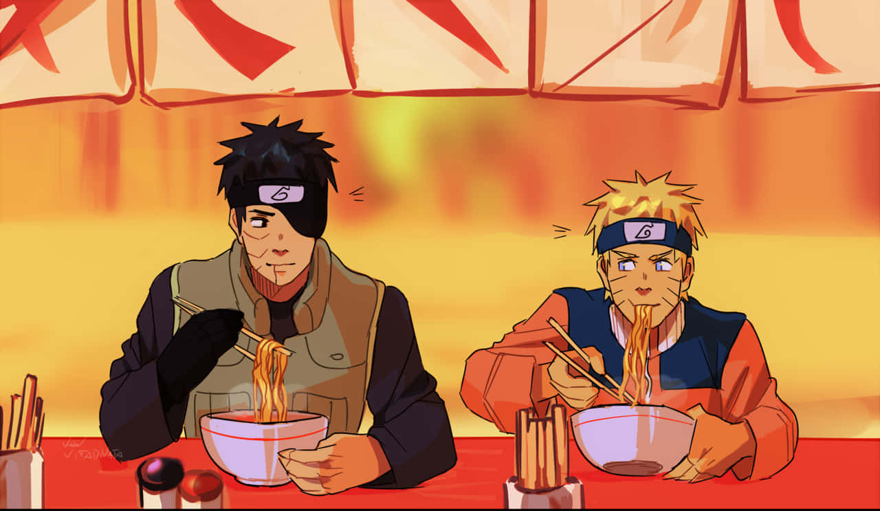 Naruto, ramen, anime characters, HD Desktop Wallpaper