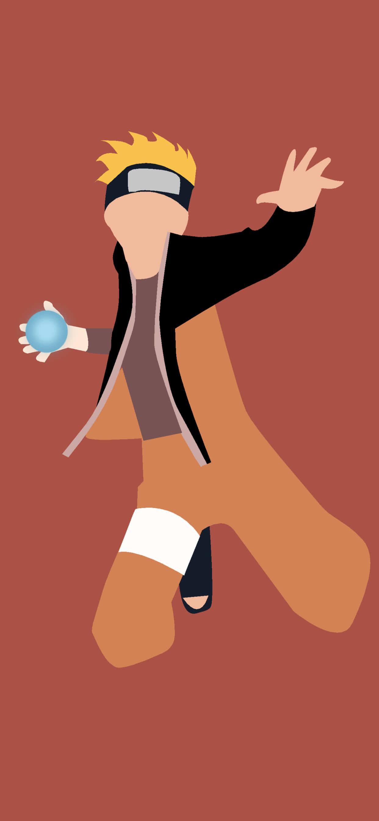 Naruto, spiky blonde hair, headband, 2K Phone Wallpaper