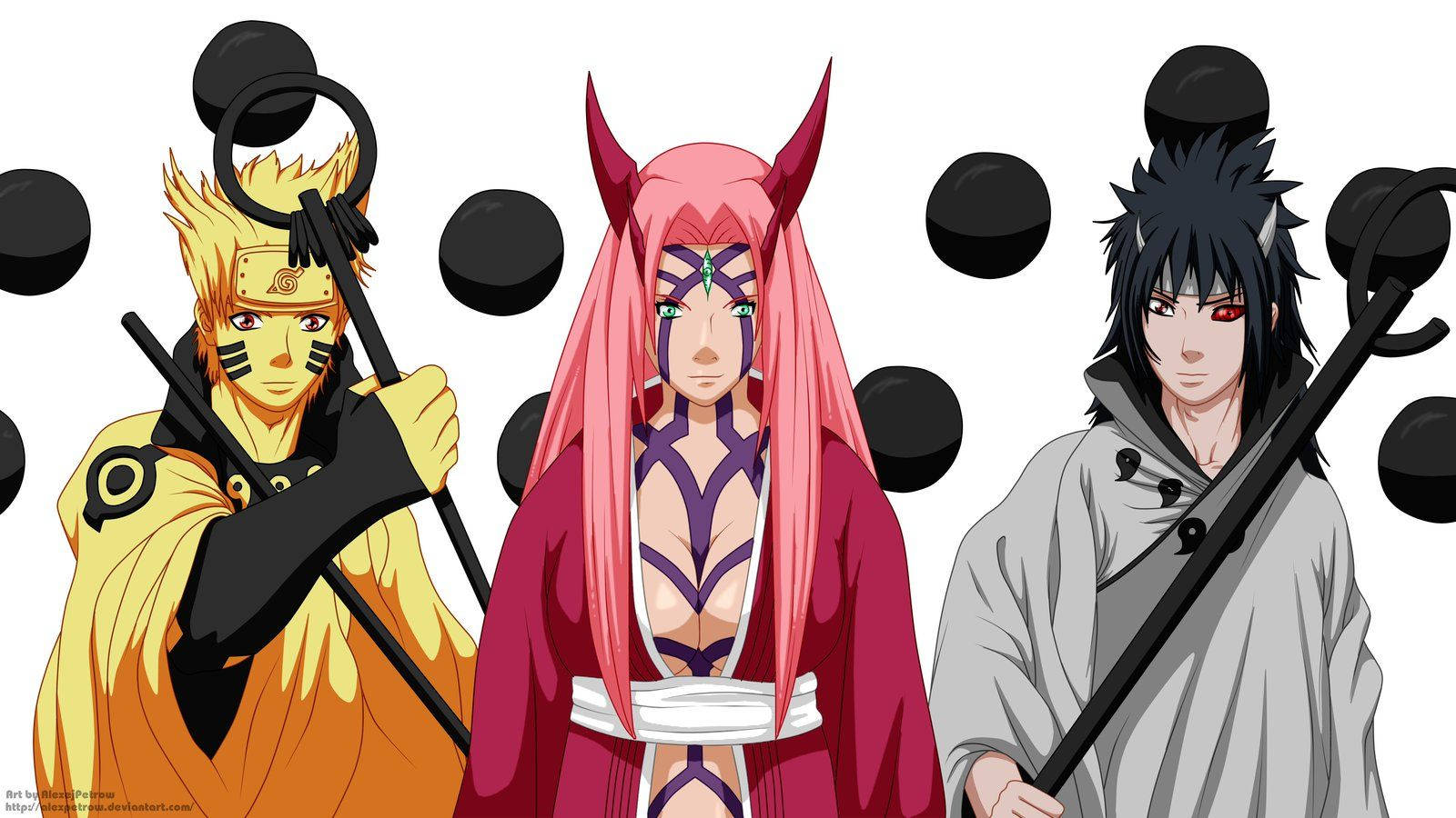 Naruto, Team 7, Sage Mode, HD Desktop Wallpaper