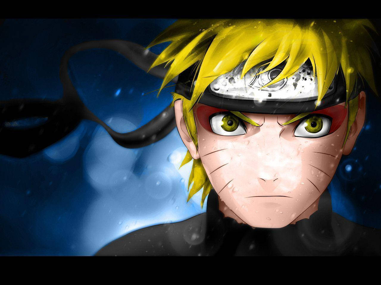 Naruto, Sage Mode, spiky blonde hair, HD Desktop Wallpaper