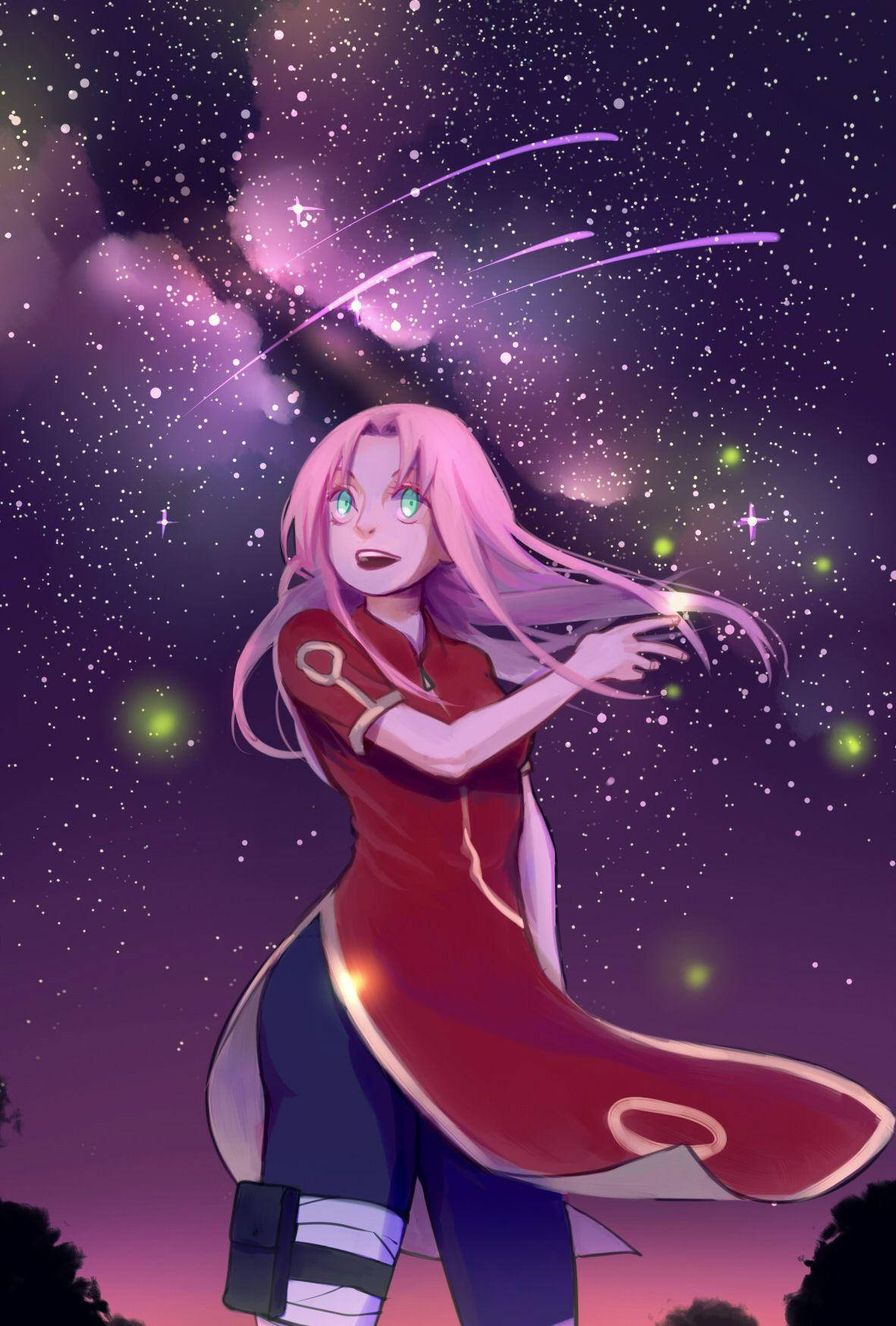 Naruto, Sakura, pink-haired, HD Phone Wallpaper