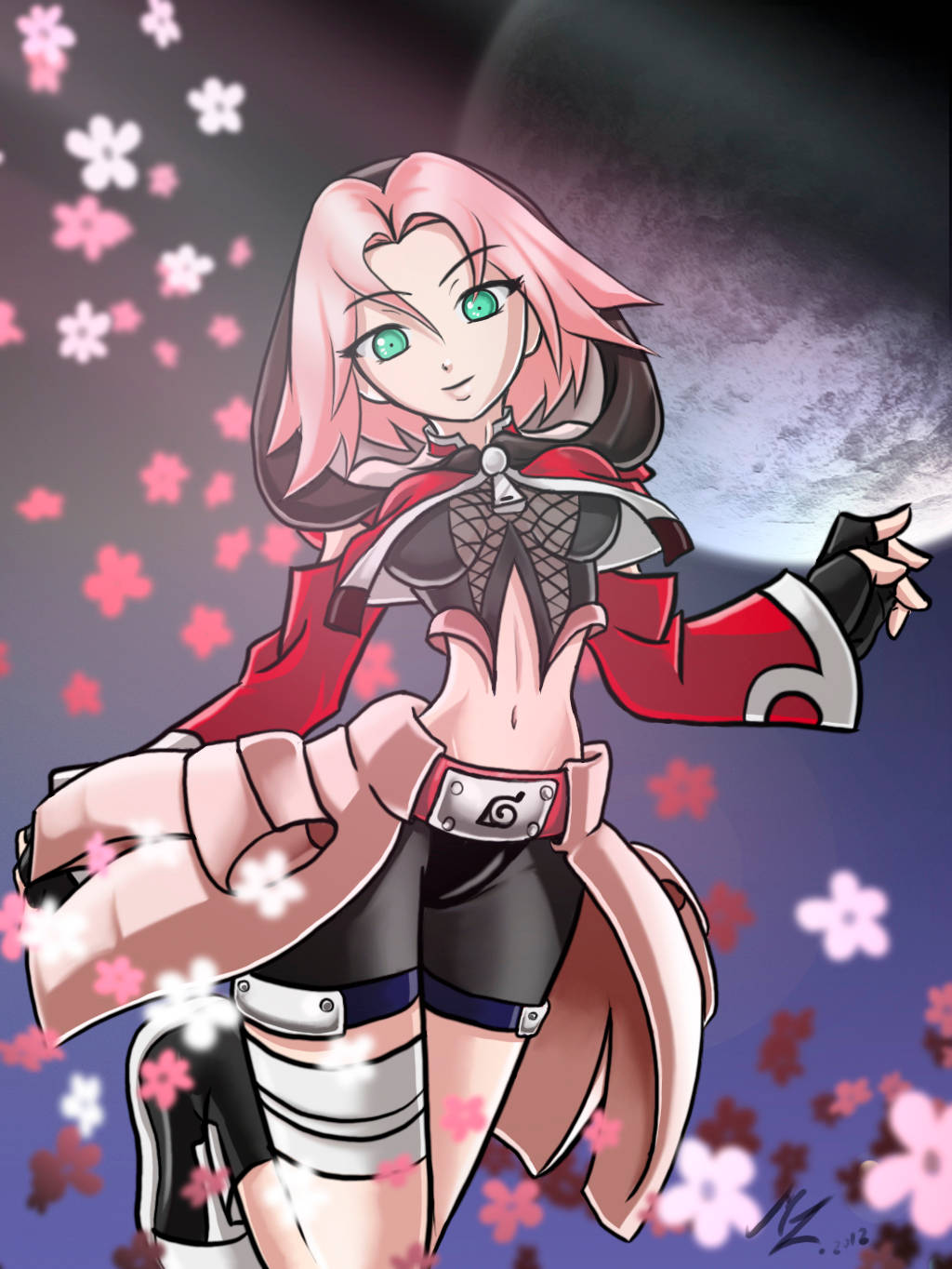 Naruto, Sakura, pink-haired, HD Phone Wallpaper