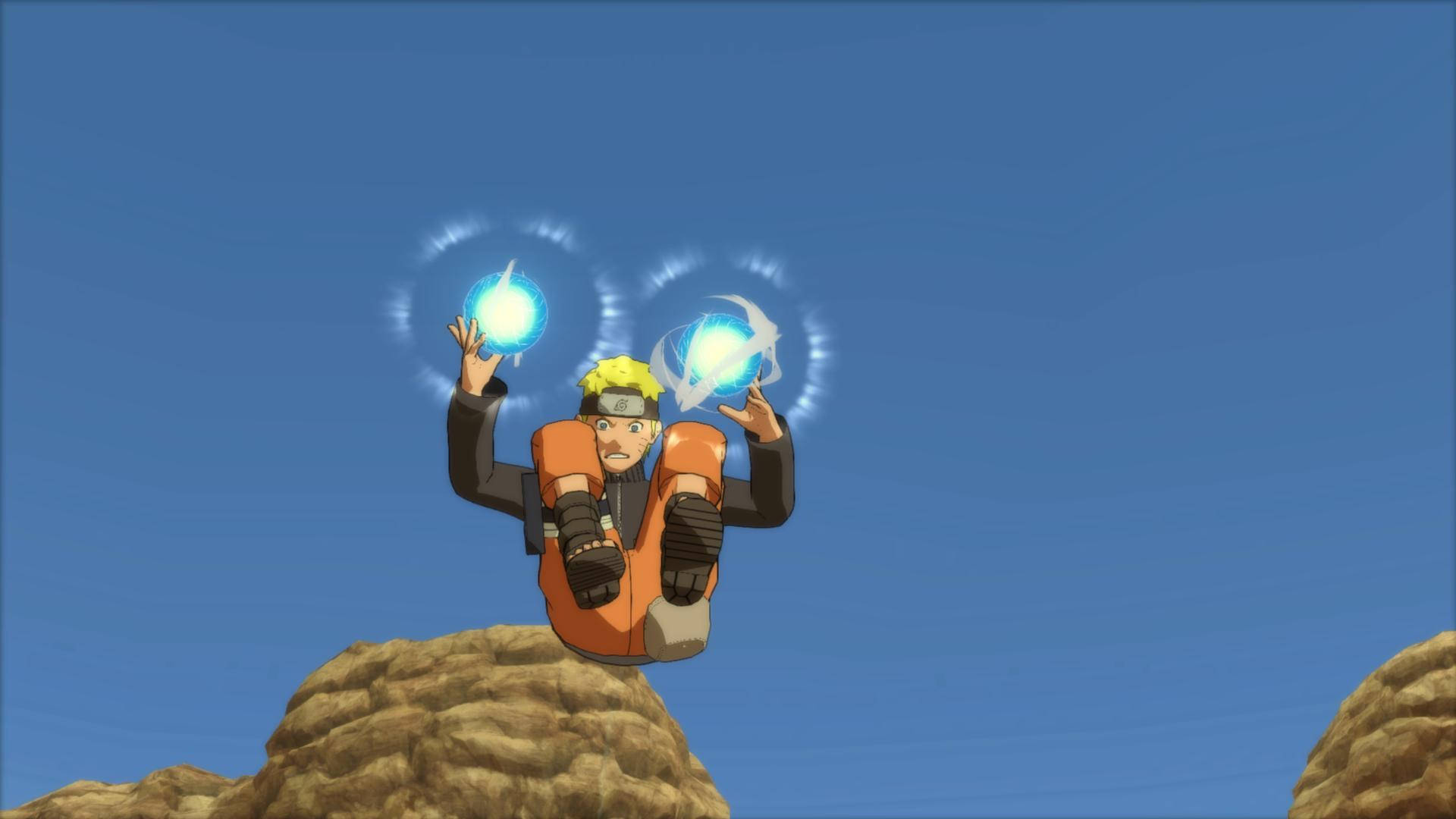 Naruto Shippuden 4K, Naruto, glowing blue chakra spheres, Full HD Desktop Wallpaper
