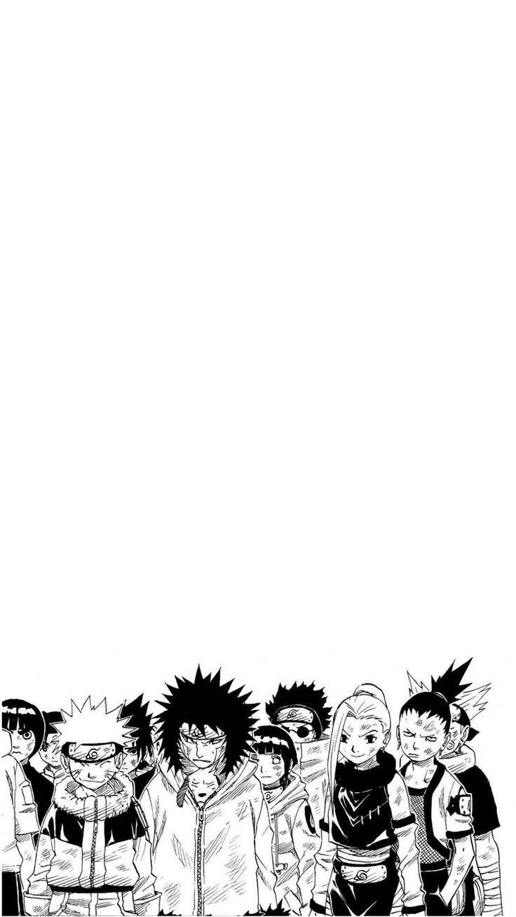 Naruto Shippuden, manga panel, anime characters, HD Phone Wallpaper