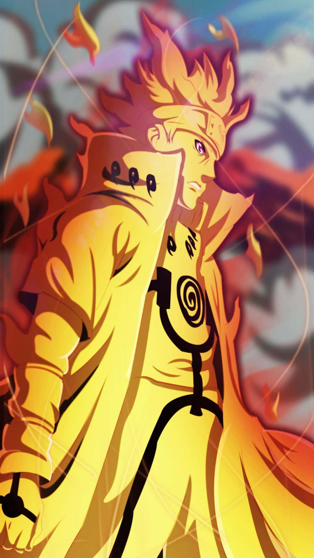 Naruto Shippuden, iPhone, Hidden Leaf Village, Full HD Phone Wallpaper