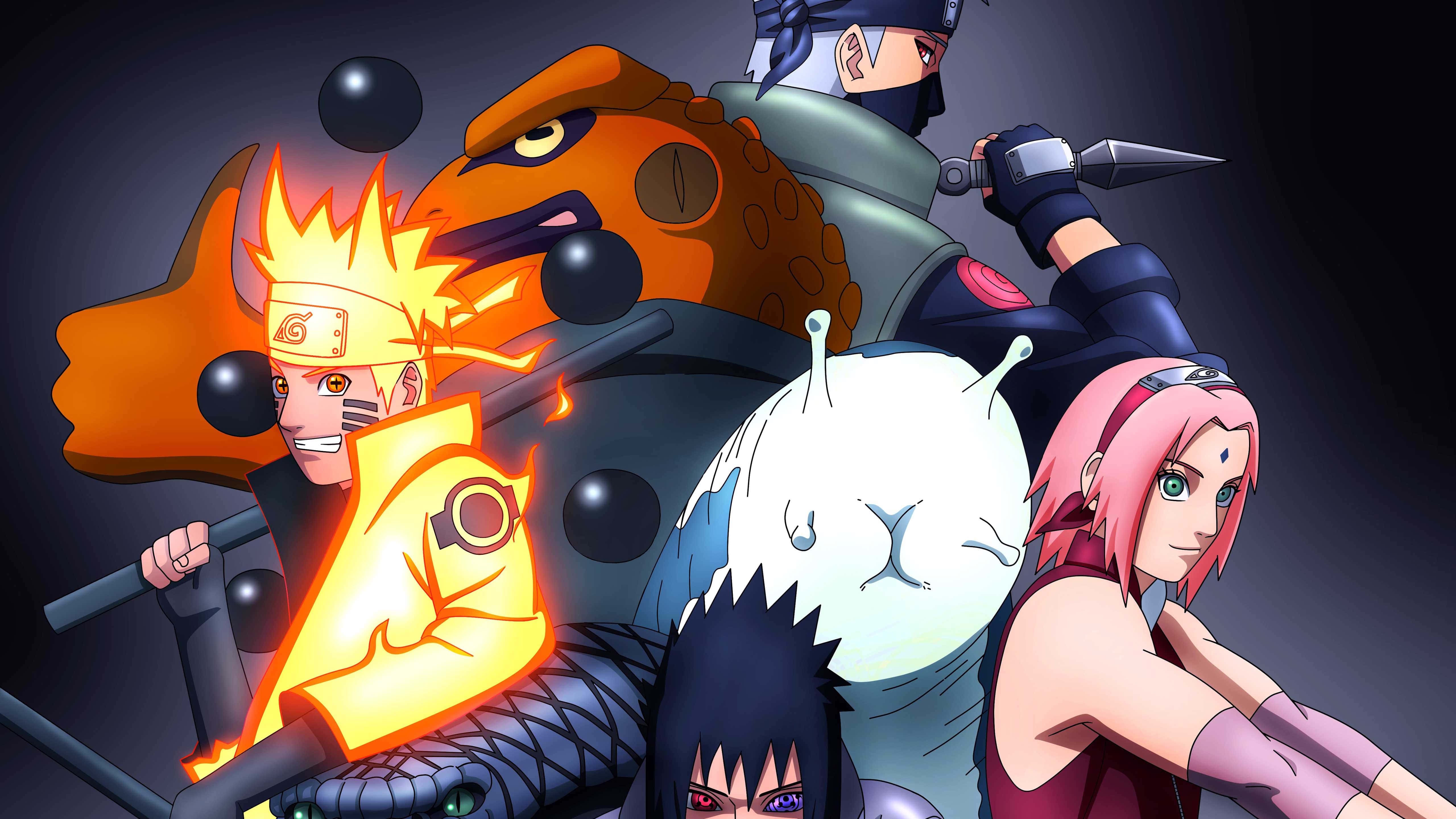 Naruto Uzumaki, 4K, chakra, 5K Desktop Wallpaper