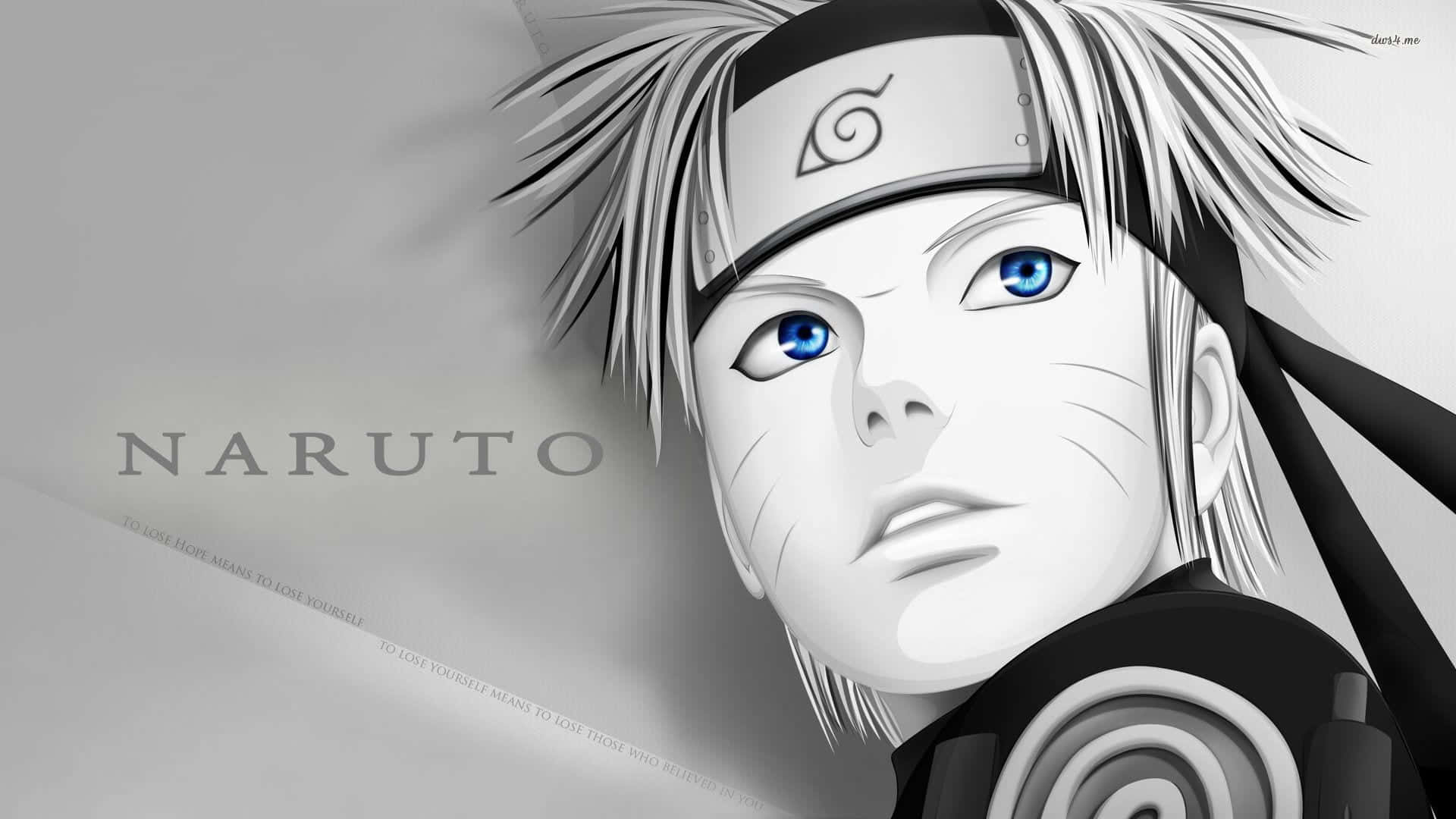 Naruto Uzumaki, blue eyes, whisker marks, Full HD Desktop Wallpaper
