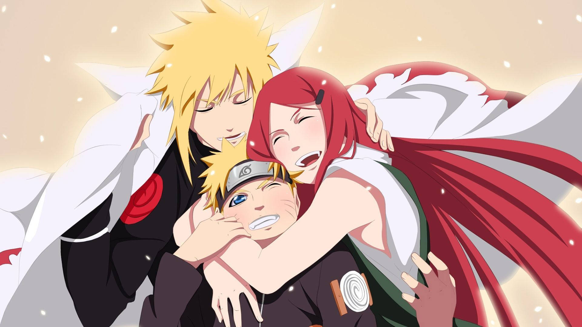 Naruto, family, anime characters, Full HD Desktop Wallpaper
