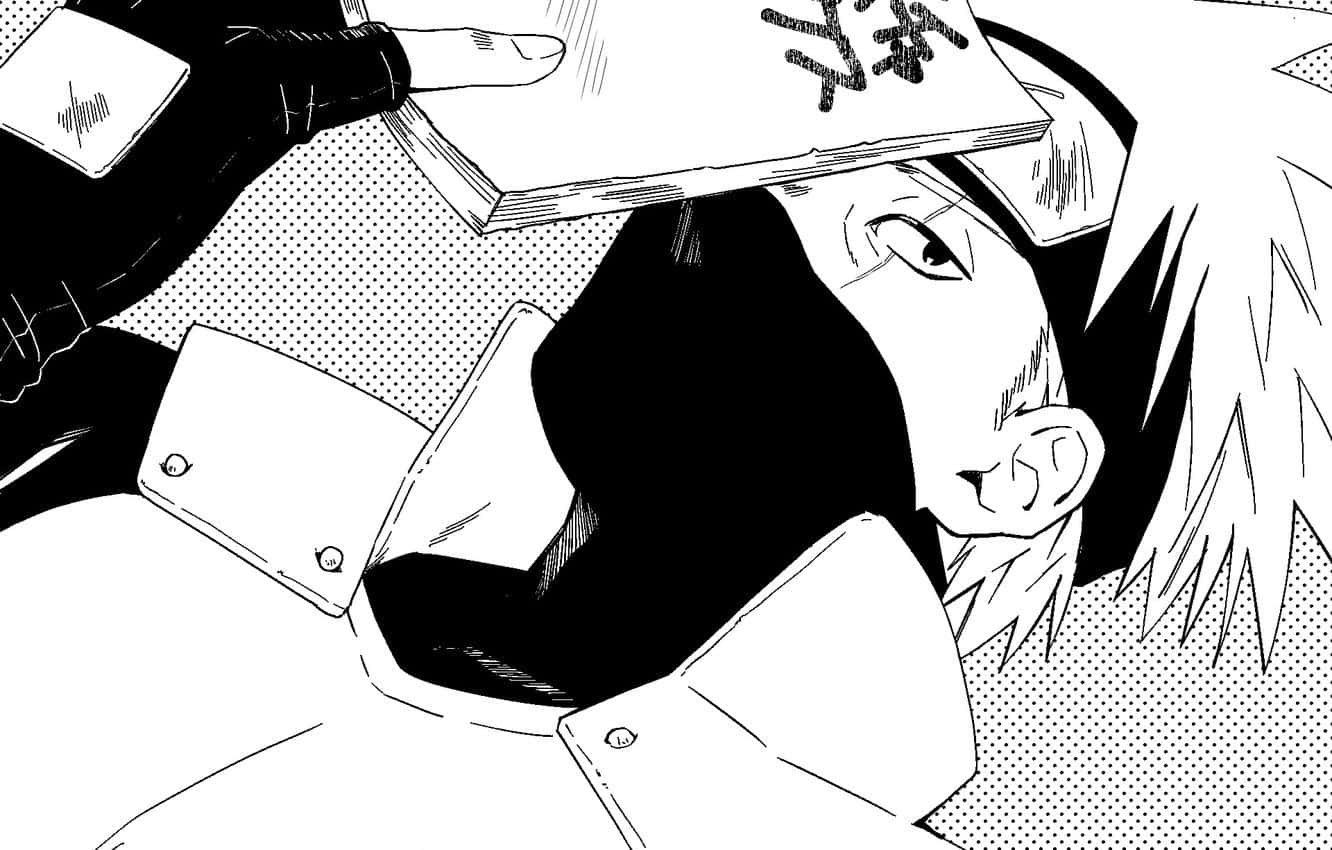Naruto, white rendition, spiky hair, HD Desktop Wallpaper