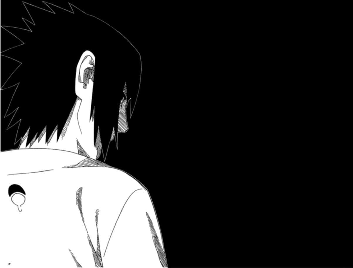 Naruto White, anime character, spiky hair, SD Desktop Wallpaper