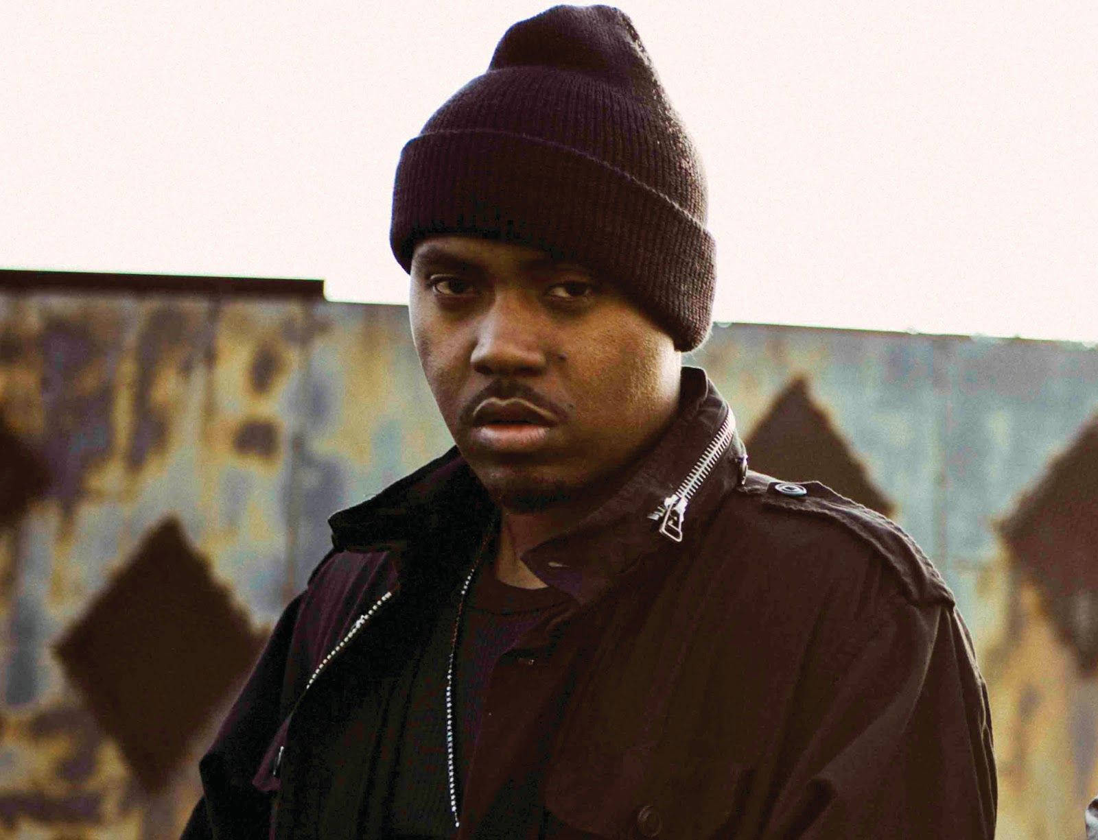 Nas, dark beanie, jacket, HD Desktop Wallpaper