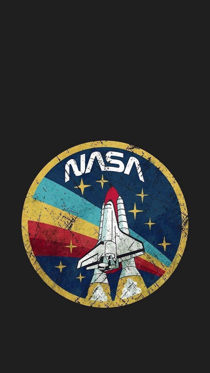 NASA, iPhone, retro space shuttle, HD Phone Wallpaper