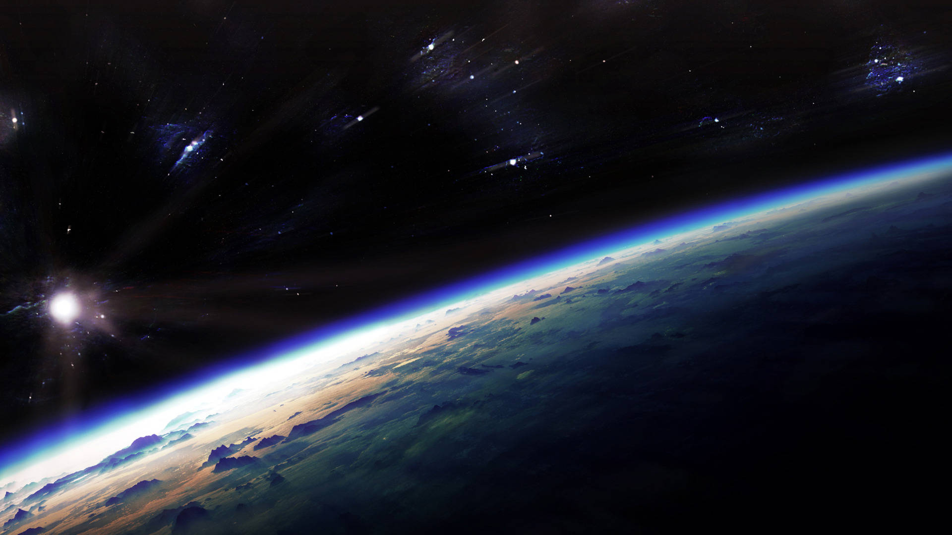 NASA Aesthetic, Earth, space, Full HD Desktop Wallpaper