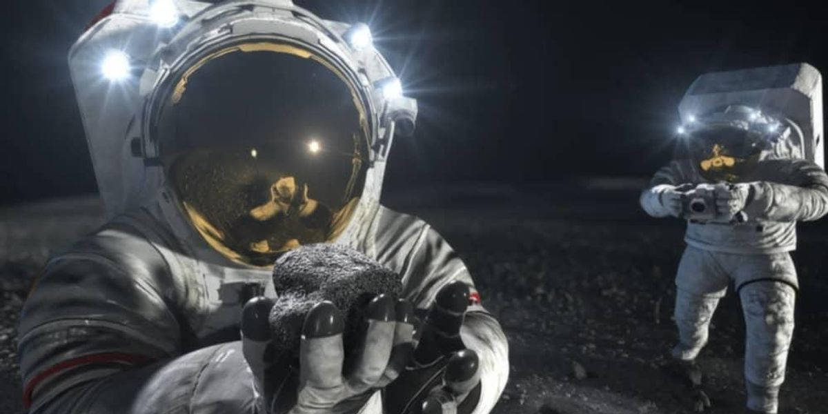 NASA Houston, astronauts, reflective helmets, SD Desktop Wallpaper