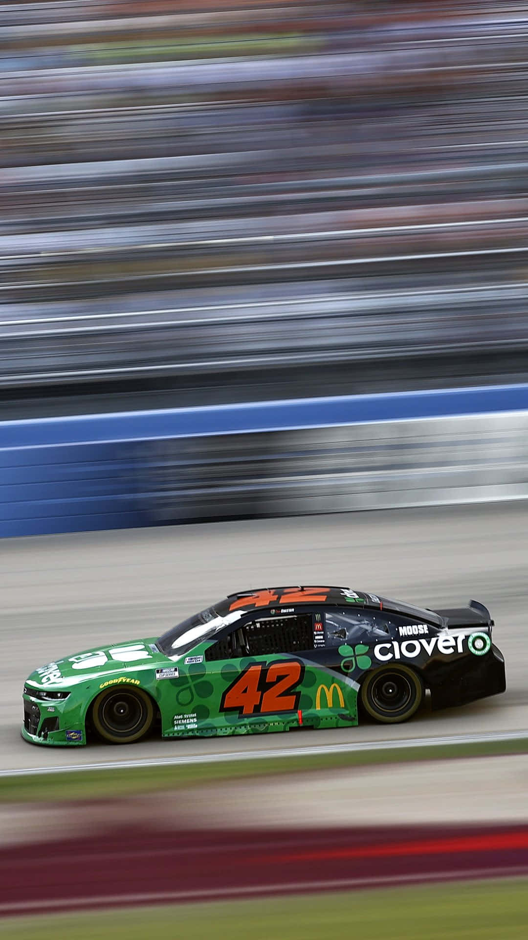 NASCAR, green, black, Full HD Phone Wallpaper