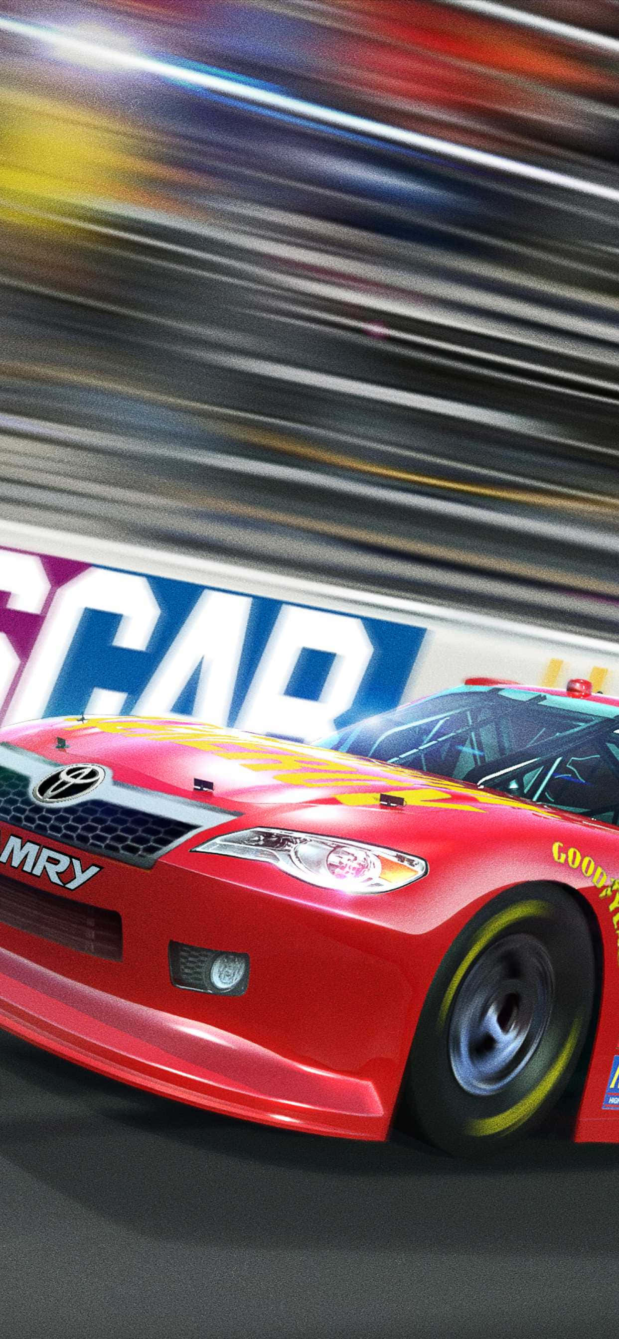 Nascar, iPhone, red, 2K Phone Wallpaper