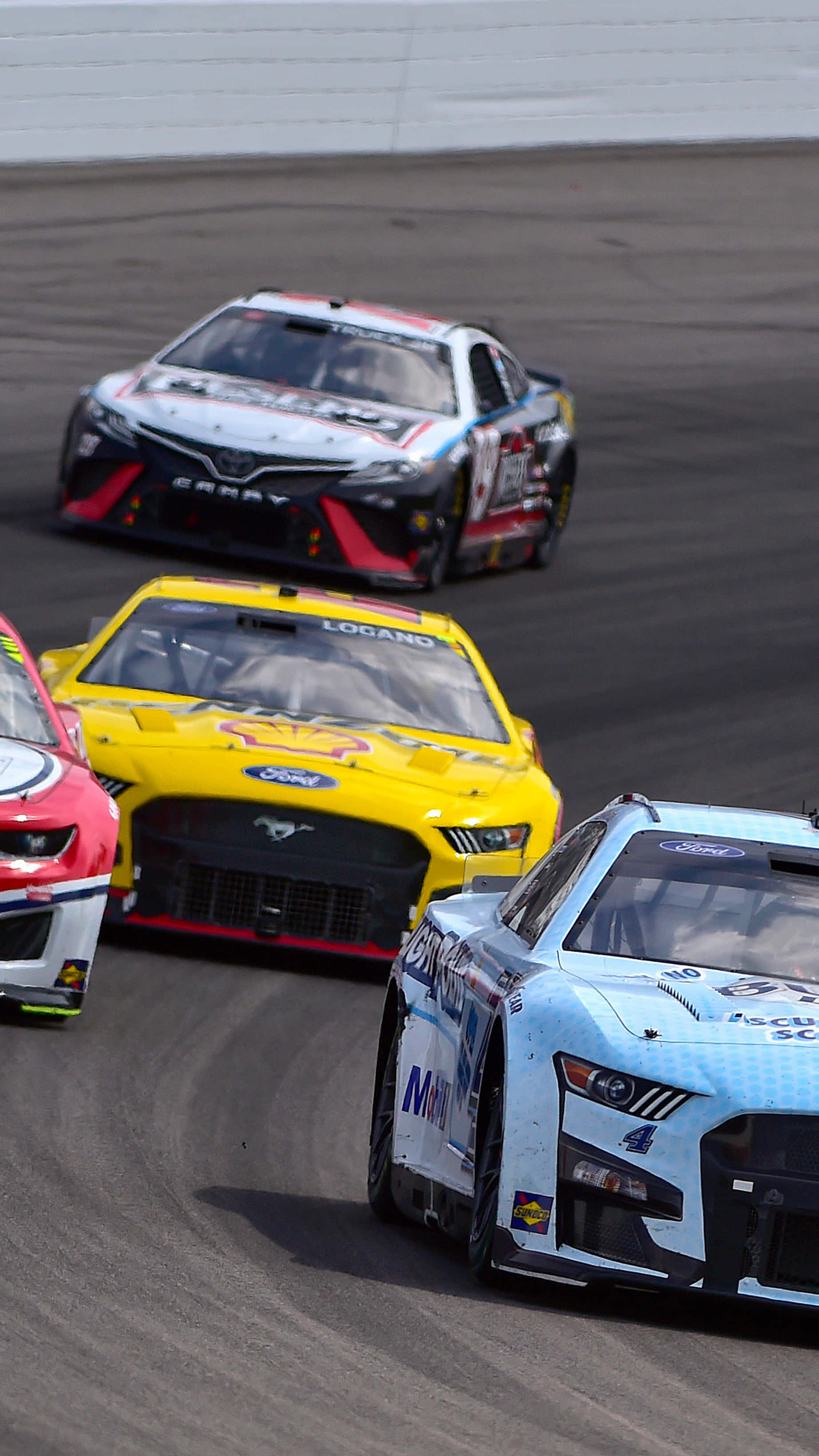 NASCAR, iPhone, race cars, 2K Phone Wallpaper