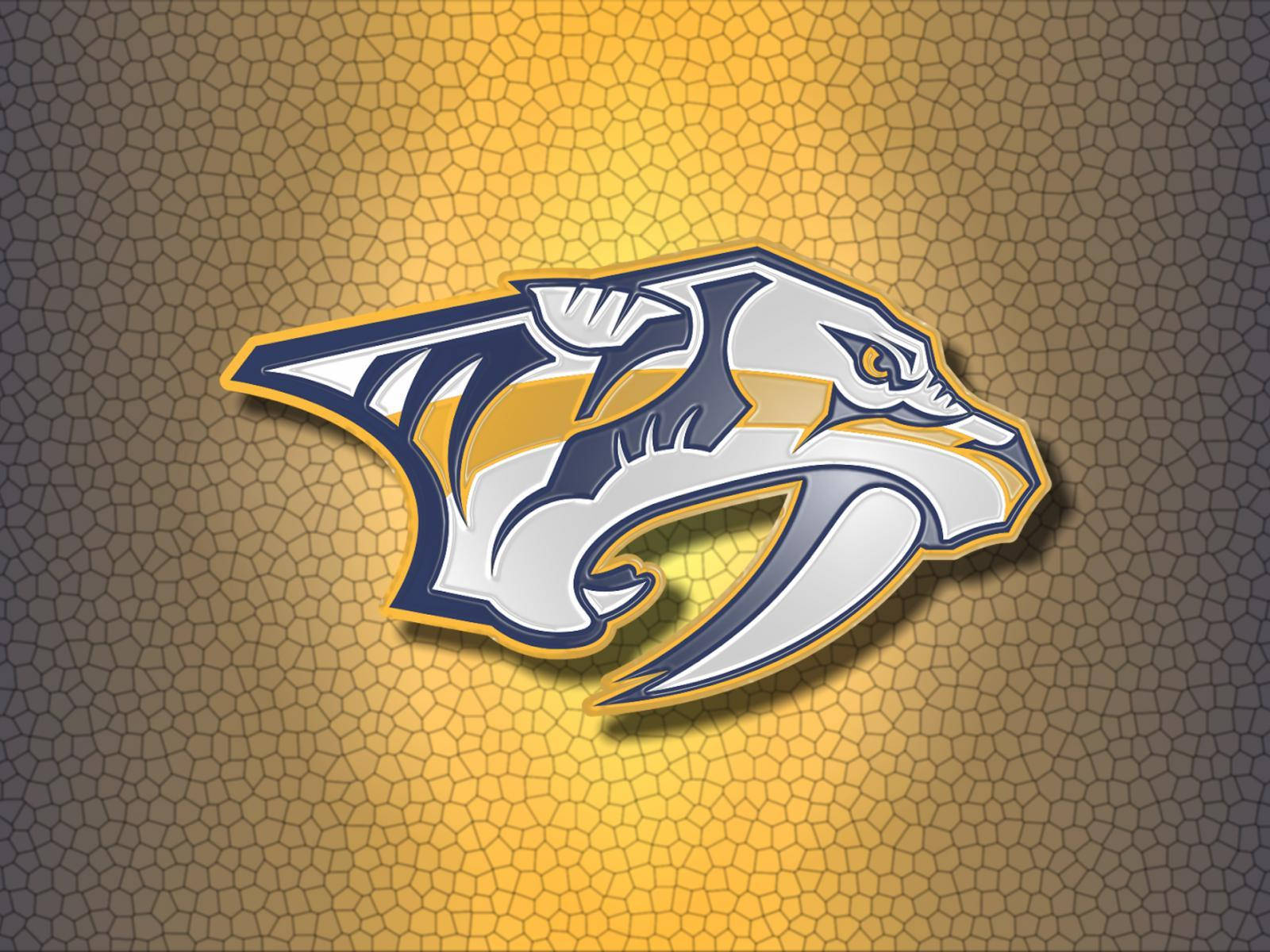 Nashville Predators, silver, blue, HD Desktop Wallpaper