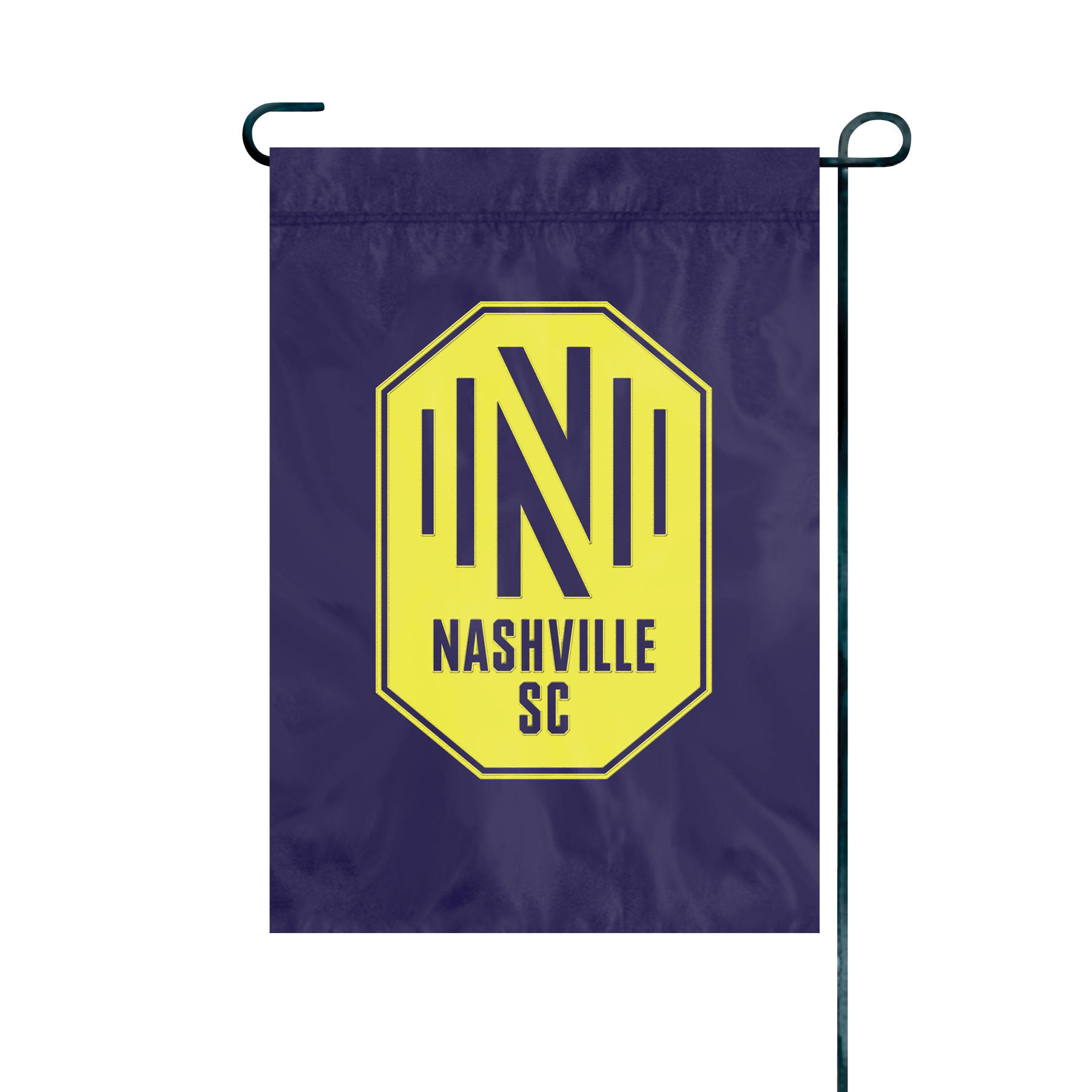 Nashville SC, dark purple, bold yellow octagon, HD Desktop Wallpaper