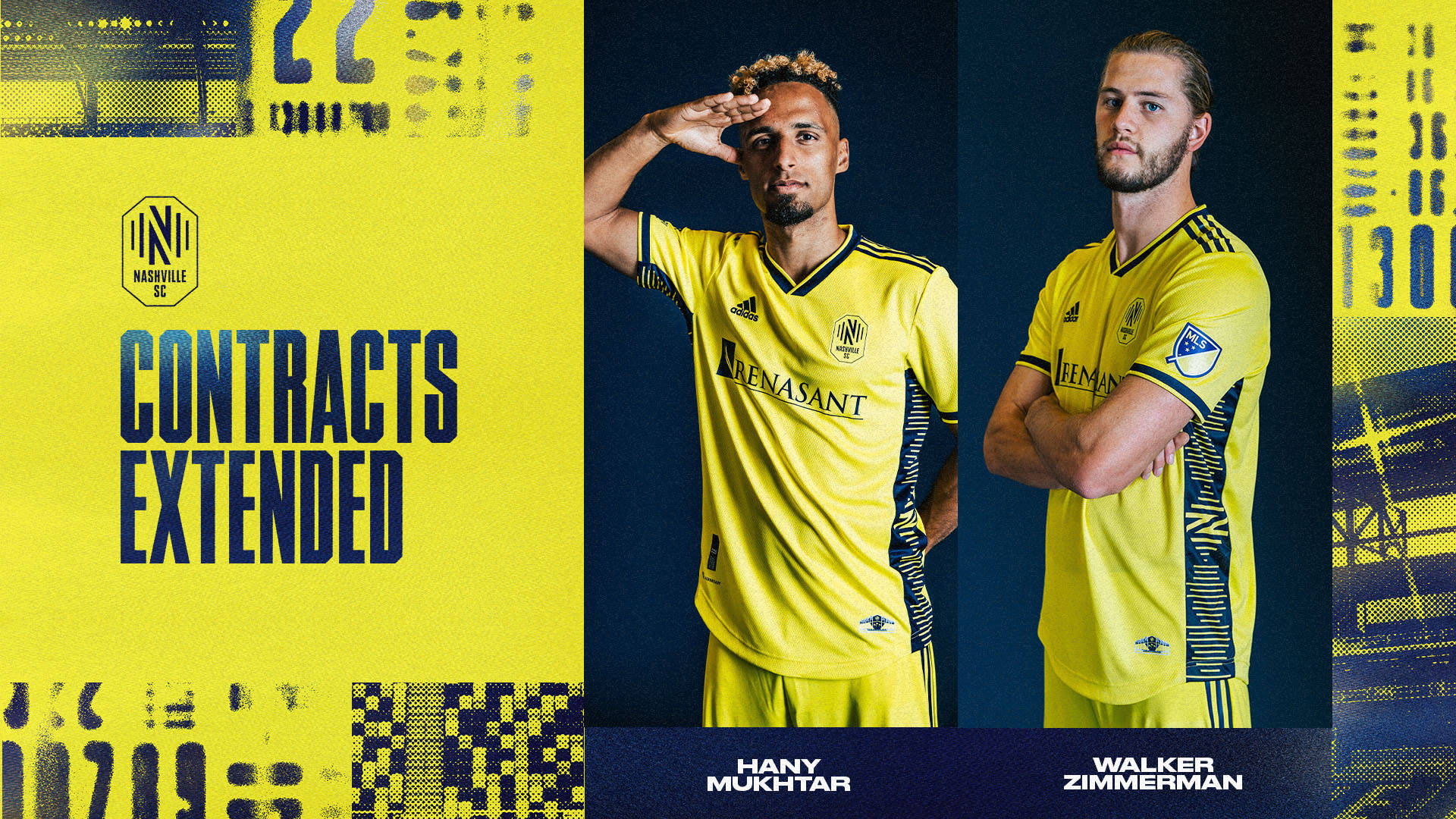Nashville SC, contracts extended, bright yellow jerseys, Full HD Desktop Wallpaper