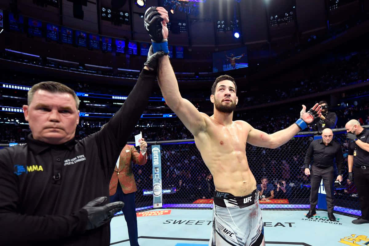 Nassourdine Imavov, MMA fighter, referee, SD Desktop Wallpaper