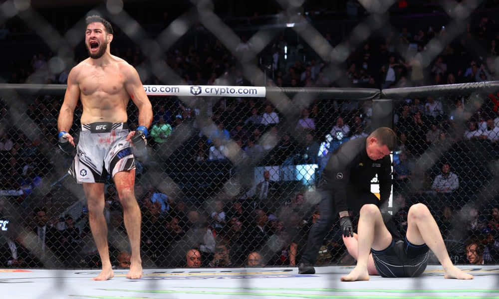 Nassourdine Imavov, MMA fighter, octagon, SD Desktop Wallpaper