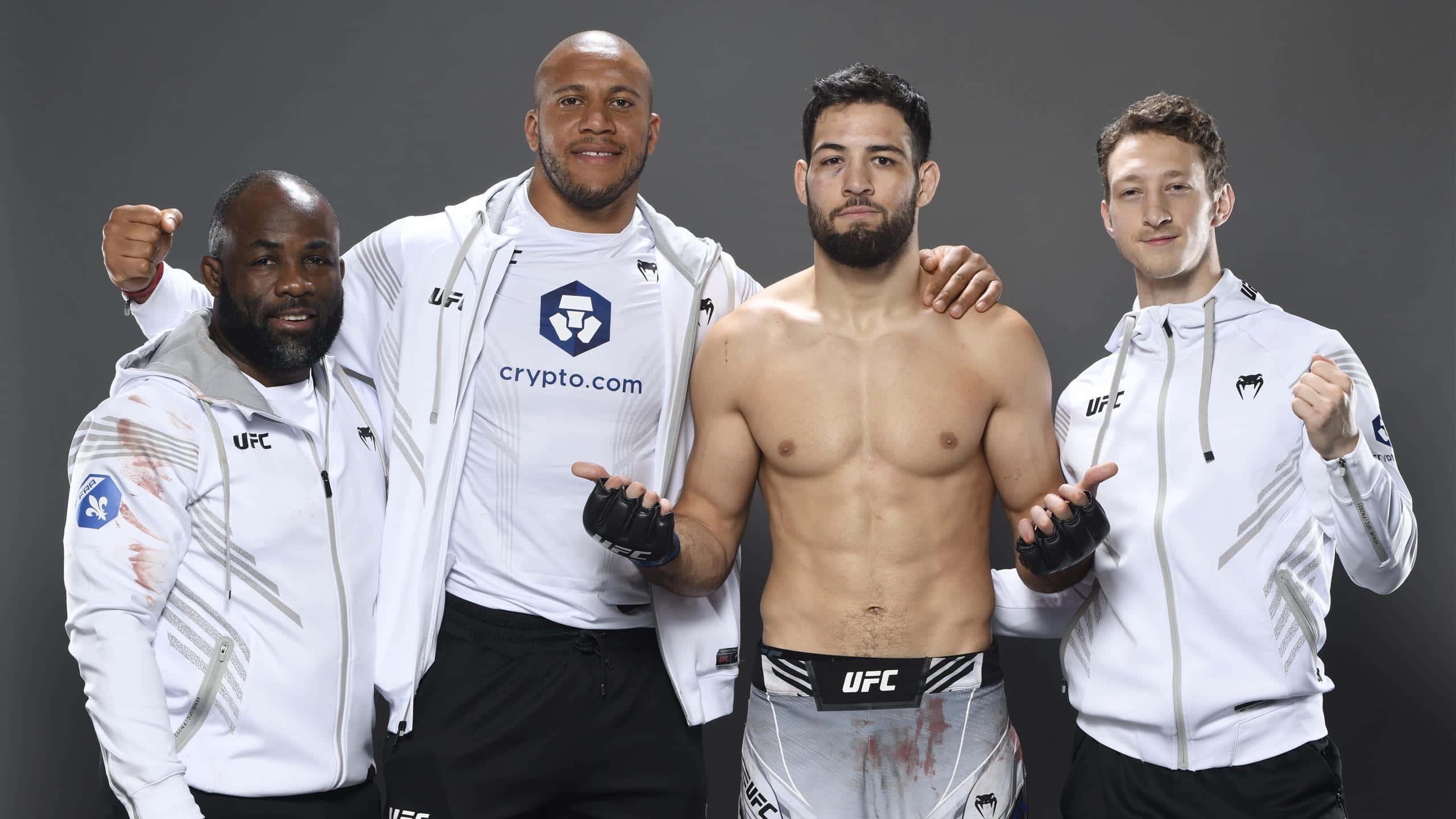 Nassourdine Imavov, UFC fighters, studio, 2K Desktop Wallpaper