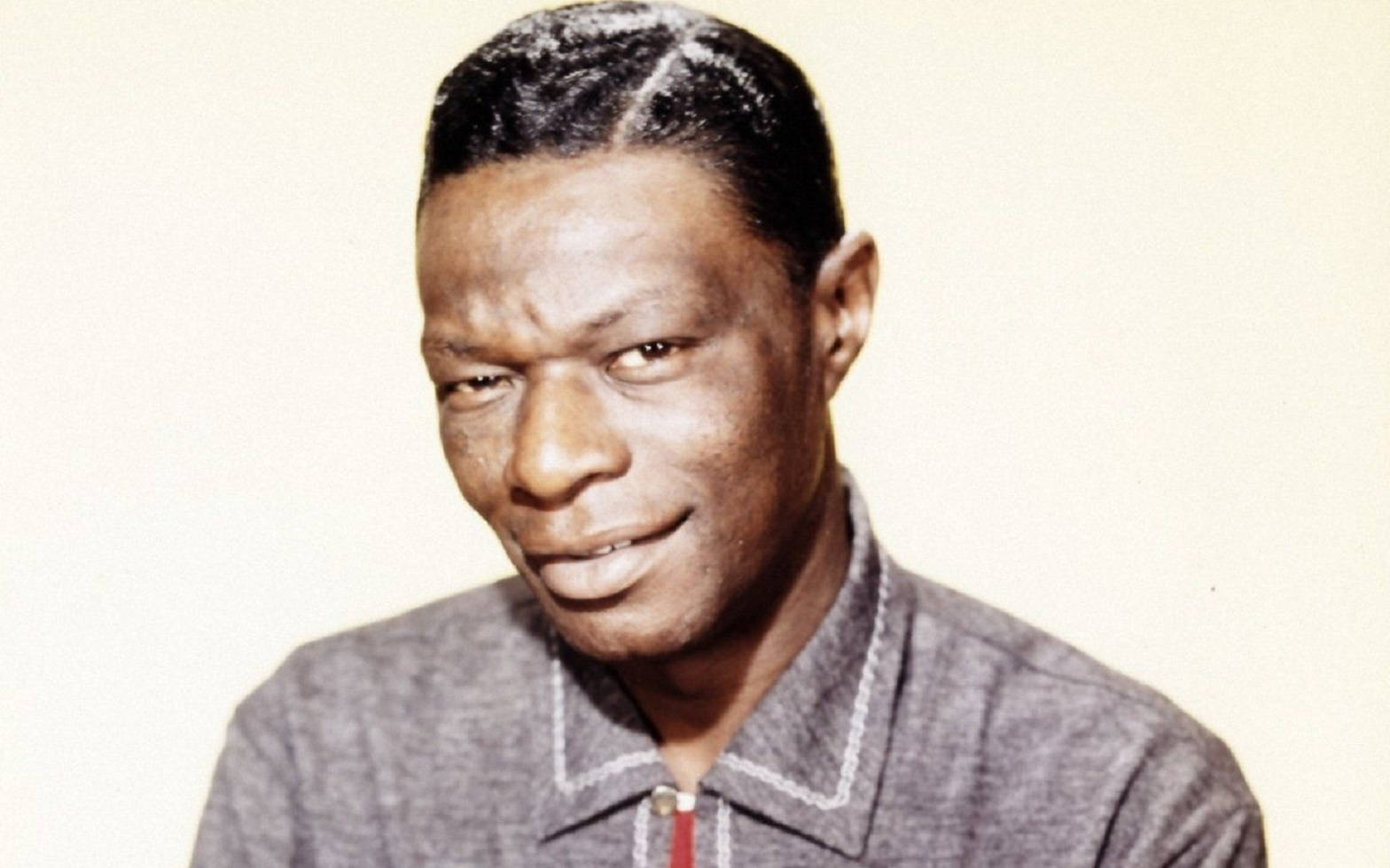 Nat King Cole, jazz and pop vocalist, vintage portrait, HD Desktop Wallpaper