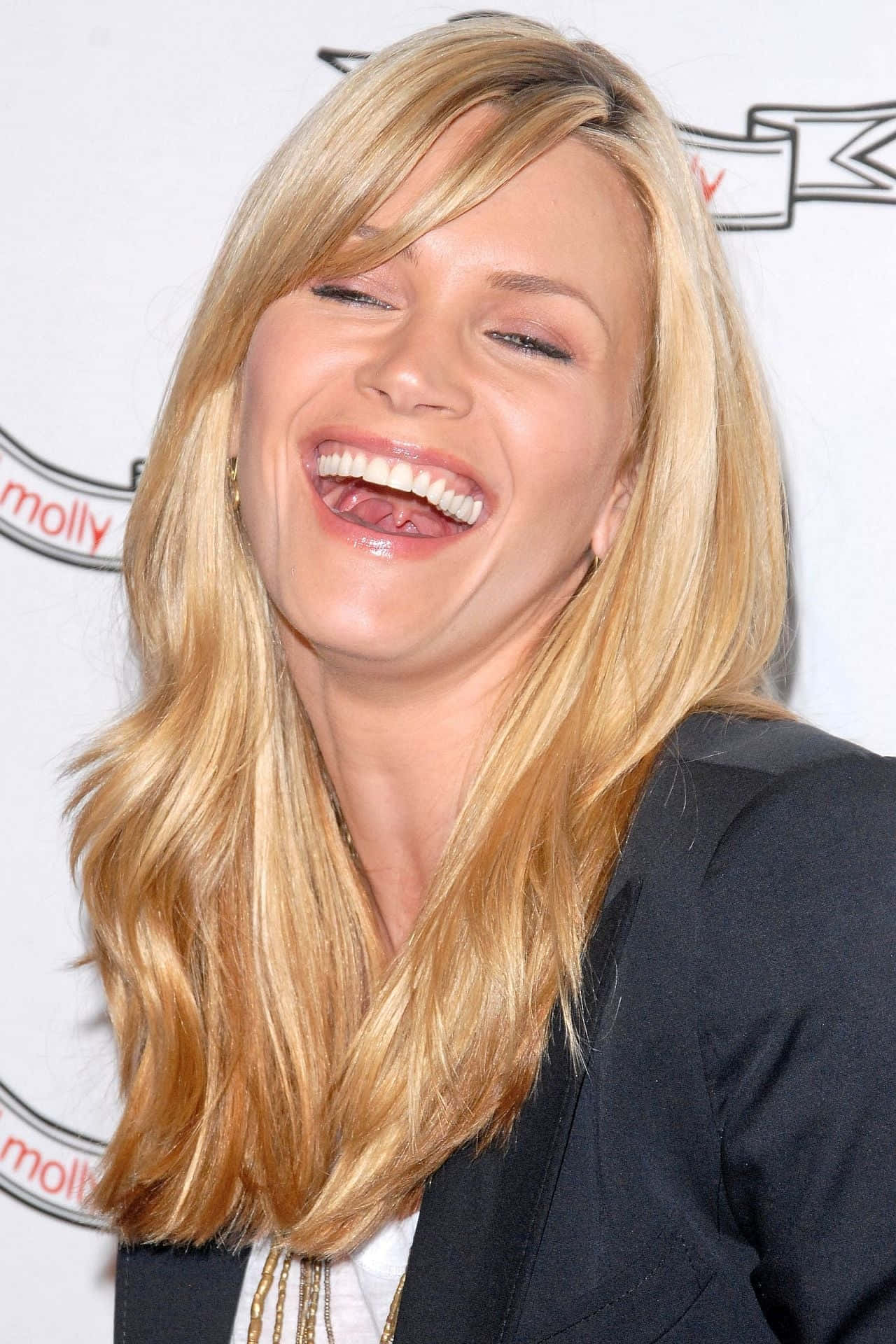 Natasha Henstridge, blonde hair, close-up portrait, Full HD Phone Wallpaper