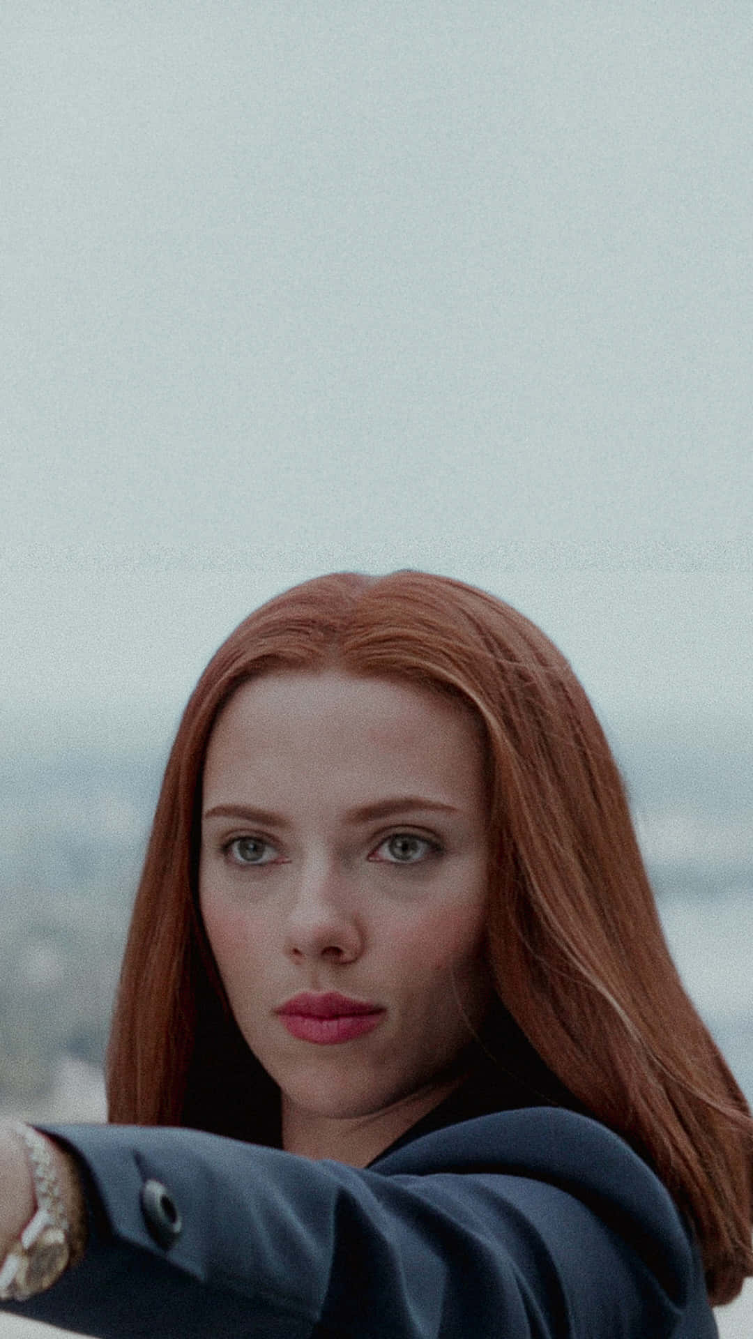 Natasha Romanoff, red hair, green eyes, Full HD Phone Wallpaper