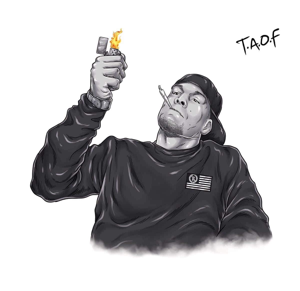 Nate Diaz, cap, hoodie, SD Desktop Wallpaper