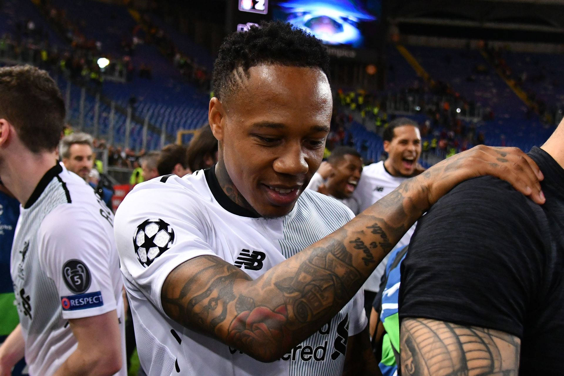 Nathaniel Clyne, footballer, tattooed arms, Full HD Desktop Wallpaper