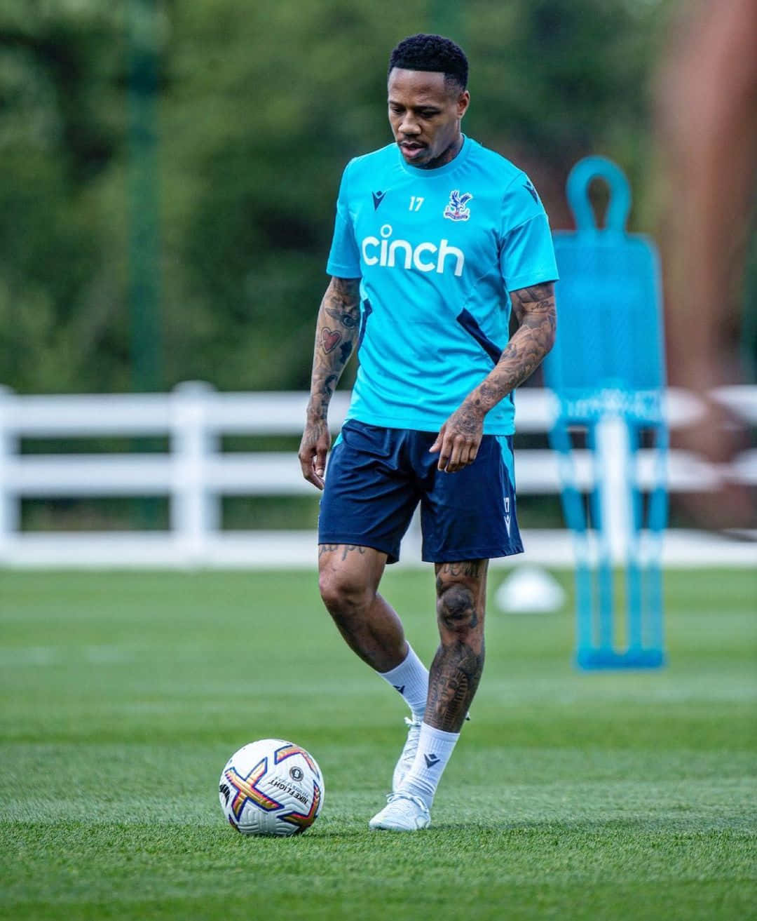 Nathaniel Clyne, blue jersey, training kit, HD Phone Wallpaper