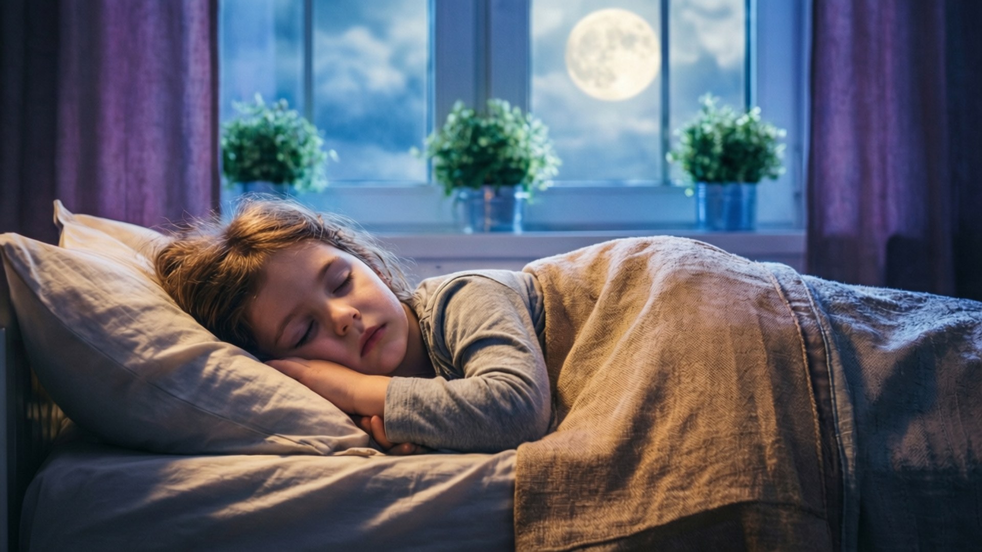 Peaceful Sleep, National Child Health Day, child, Full HD Desktop Wallpaper
