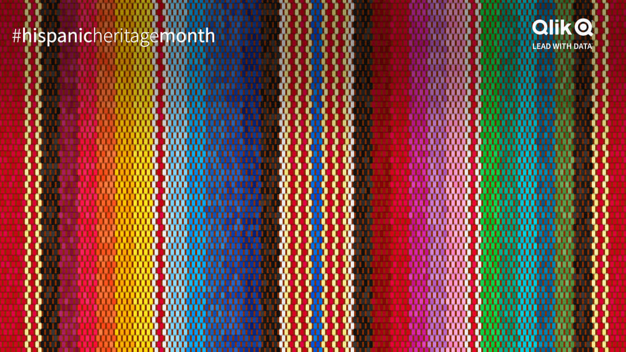 National Hispanic Heritage Month, vibrant vertical stripes, woven textile, HD Desktop Wallpaper