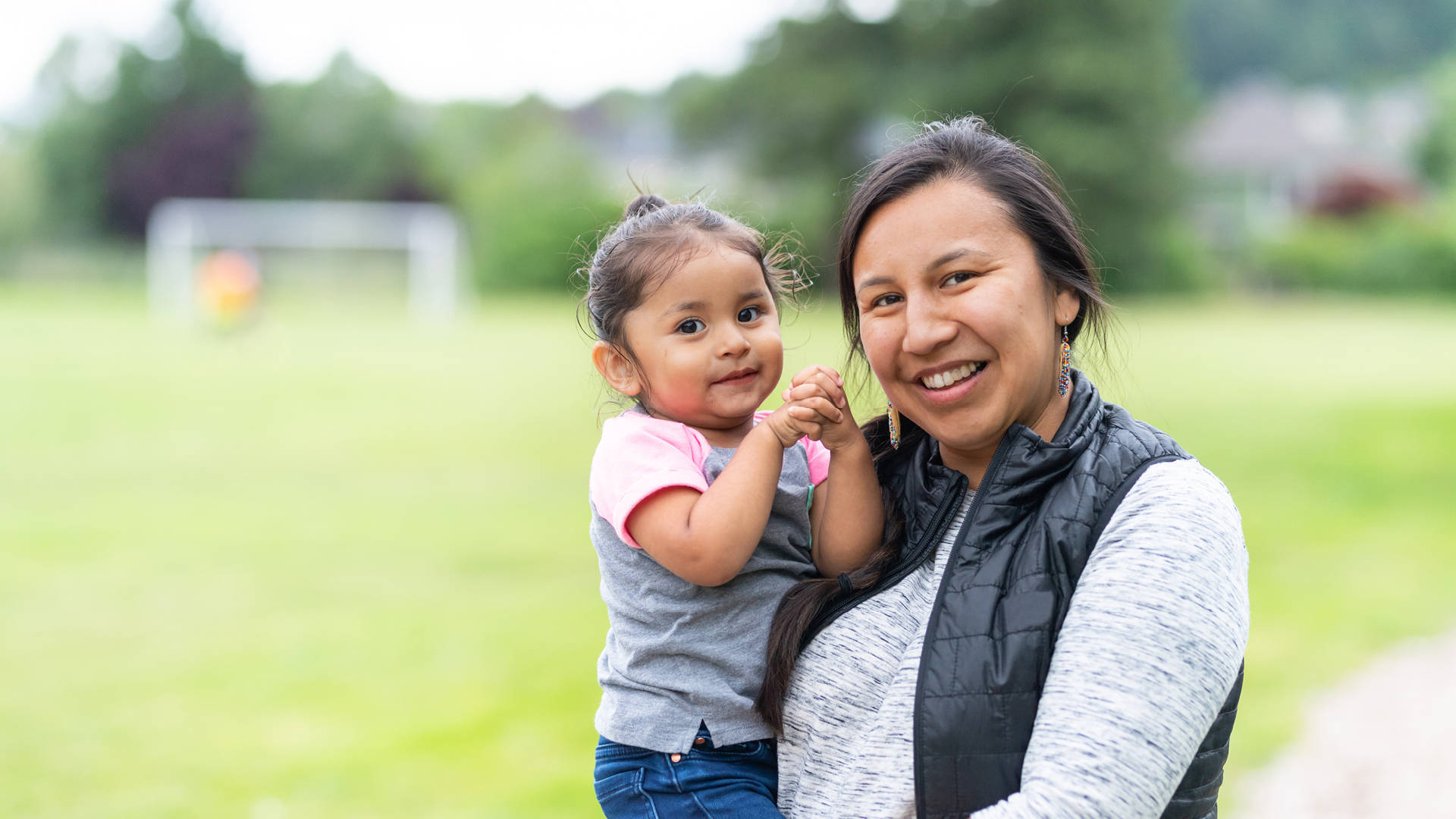 Native American, mother, daughter, Full HD Desktop Wallpaper