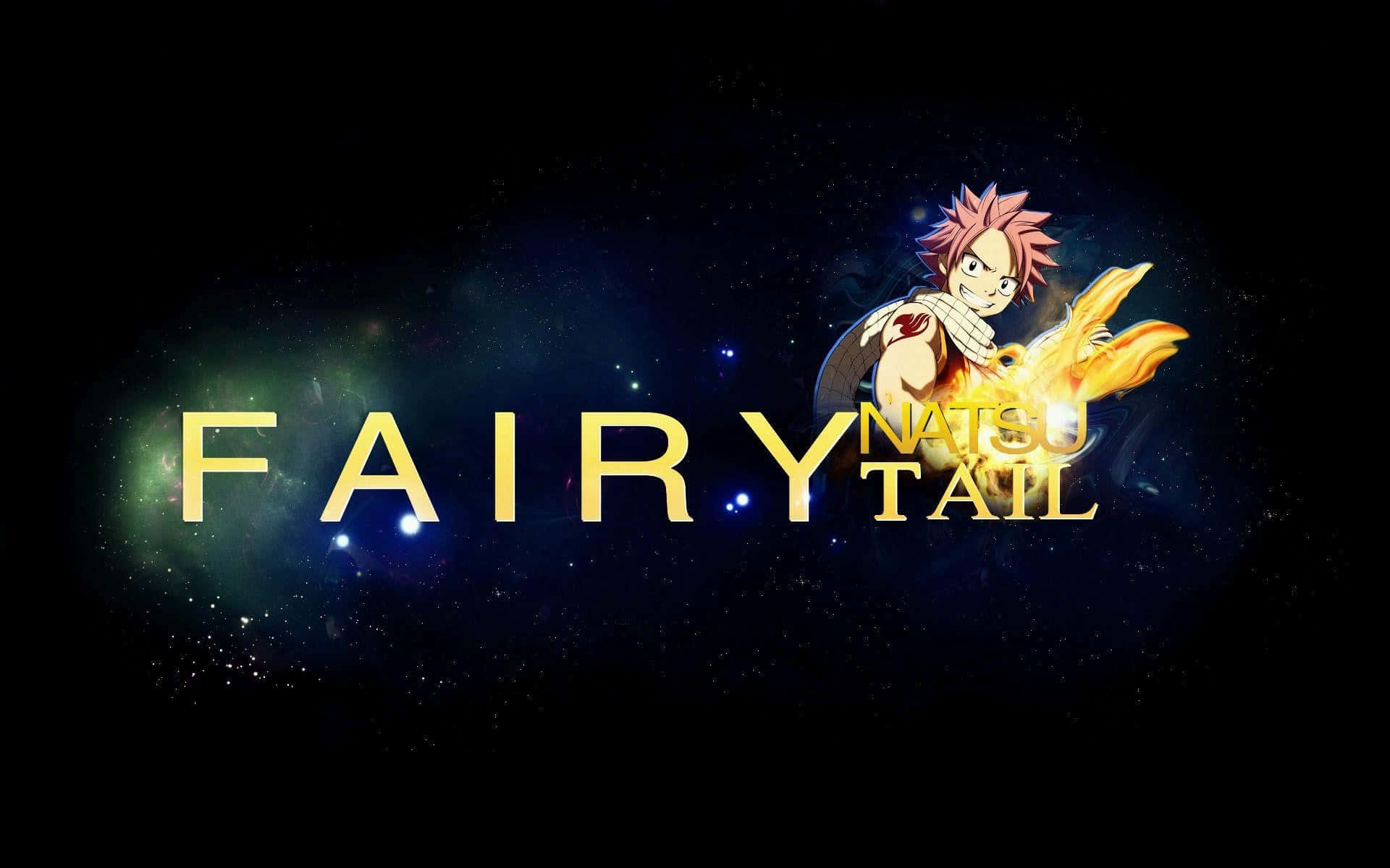 Natsu Dragneel, fiery-haired anime character, wings of flame, Full HD Desktop Wallpaper