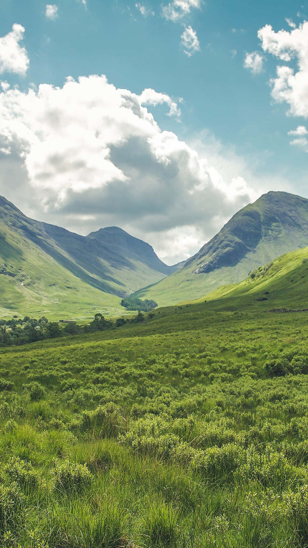 green nature iphone, Tropical Nature's Paradise, vast green valley, Full HD Phone Wallpaper