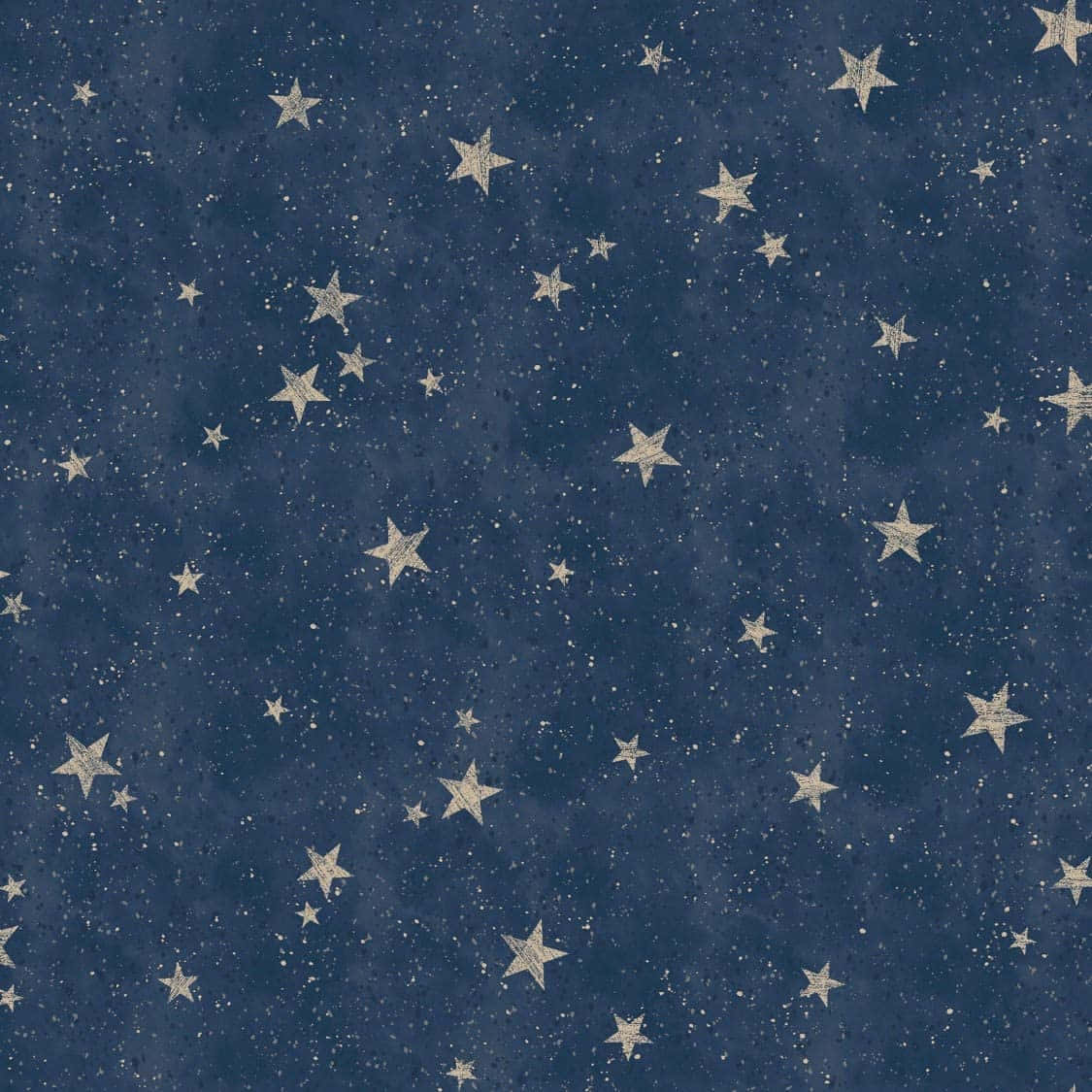 Navy Gold Starry Pattern, deep blue, gold stars, SD Desktop Wallpaper