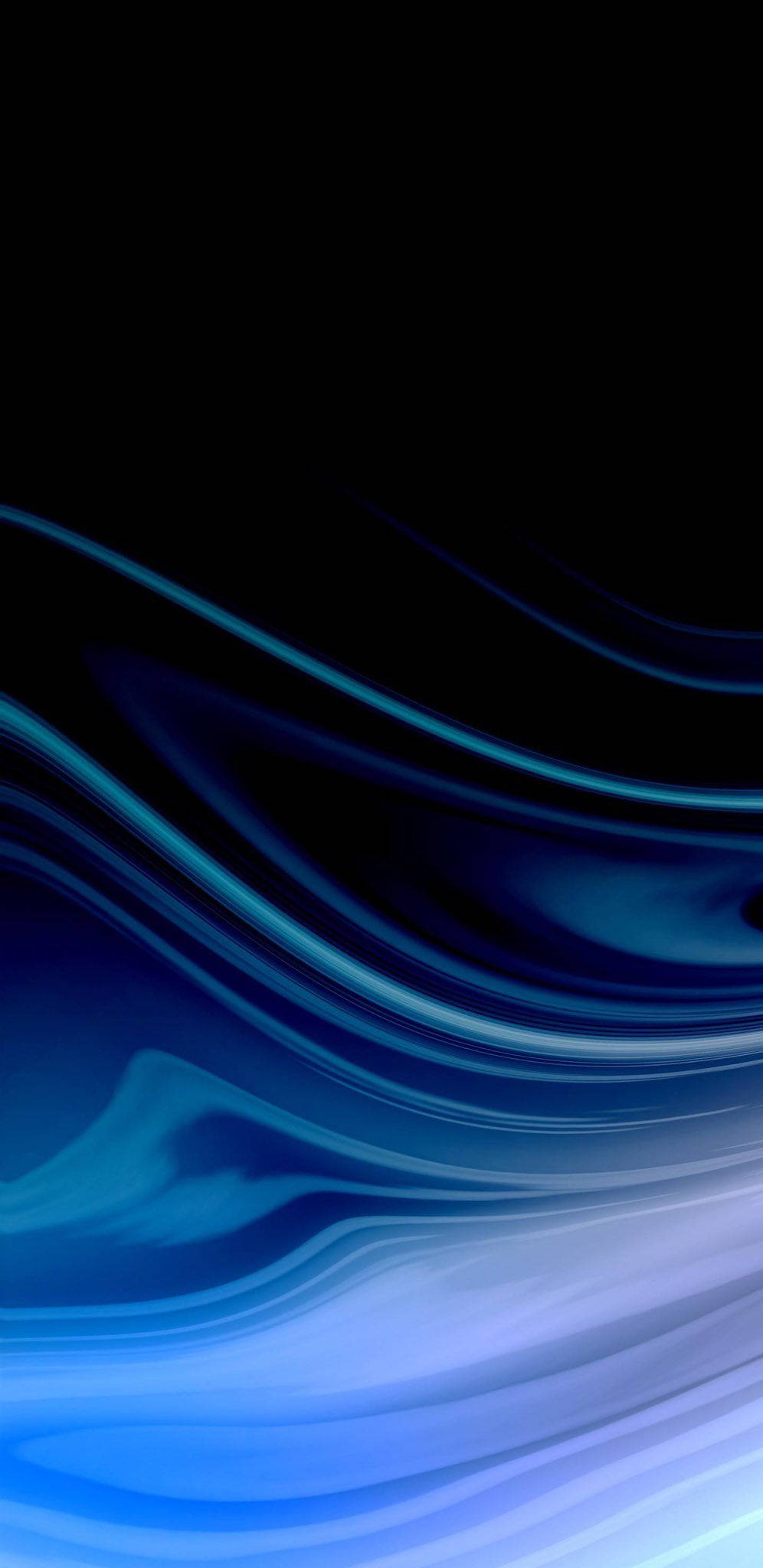 Navy Blue iPhone, deep to light blue, black canvas, Full HD Phone Wallpaper