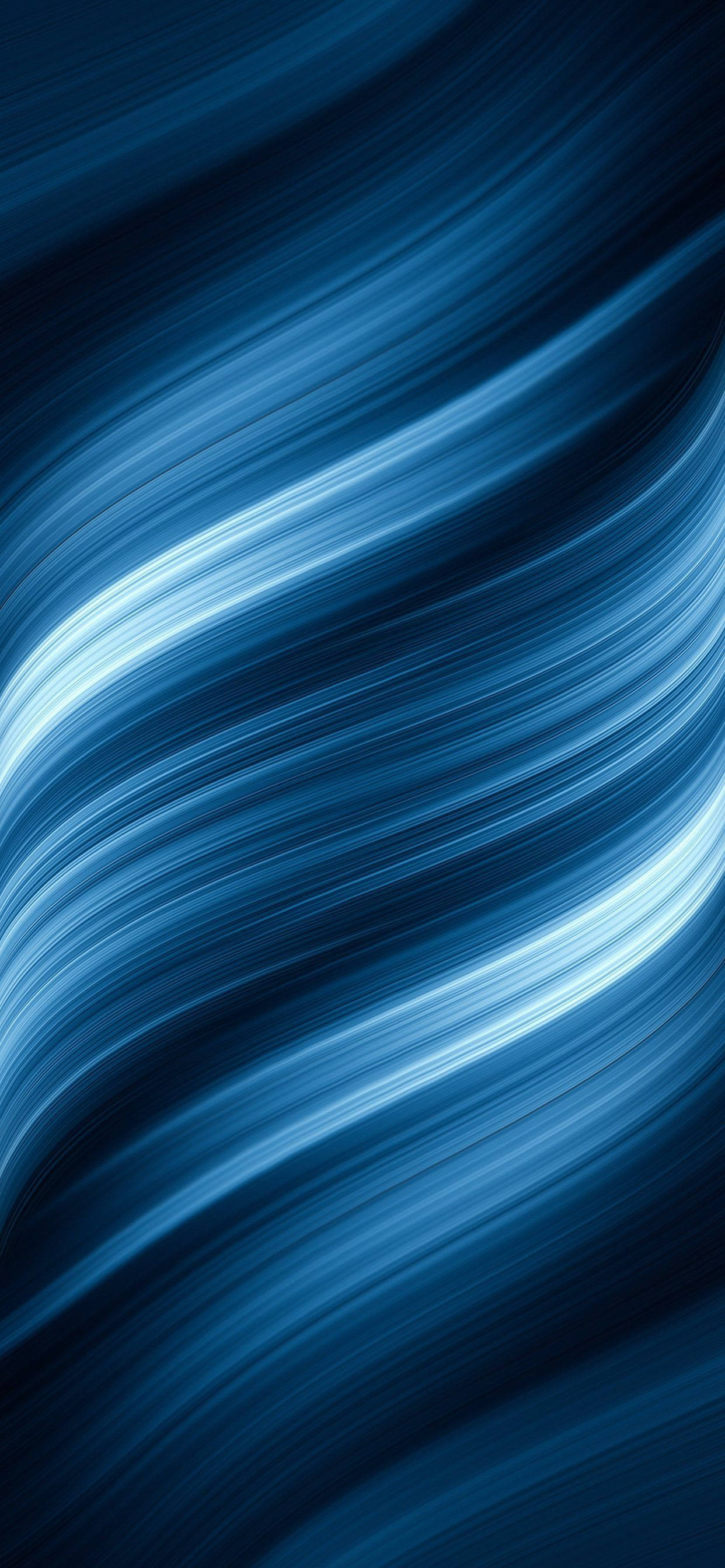 Navy Blue iPhone, midnight blue finish, blue light streaks, 2K Phone Wallpaper