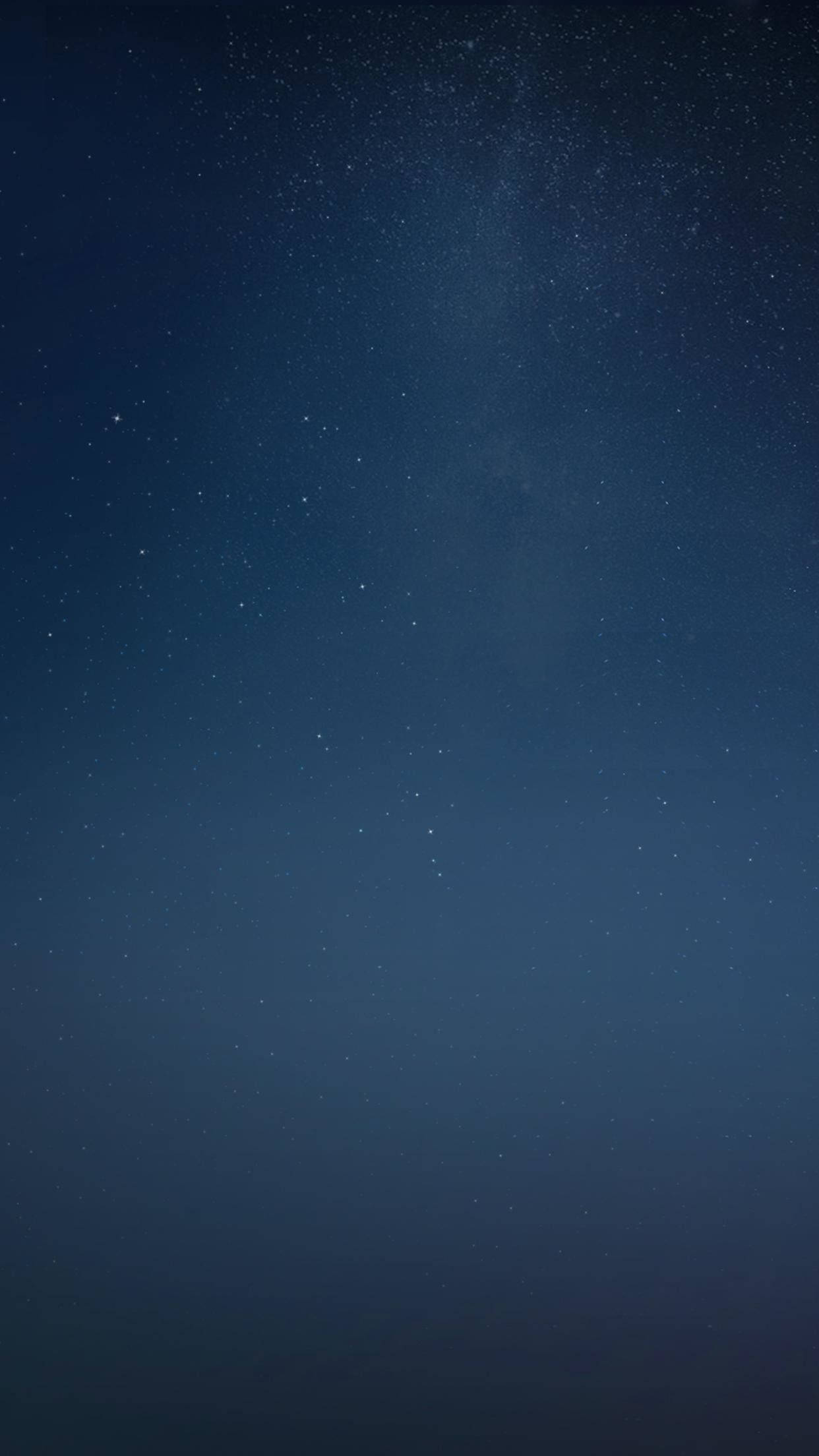 Navy Blue iPhone, night sky, stars, Full HD Phone Wallpaper