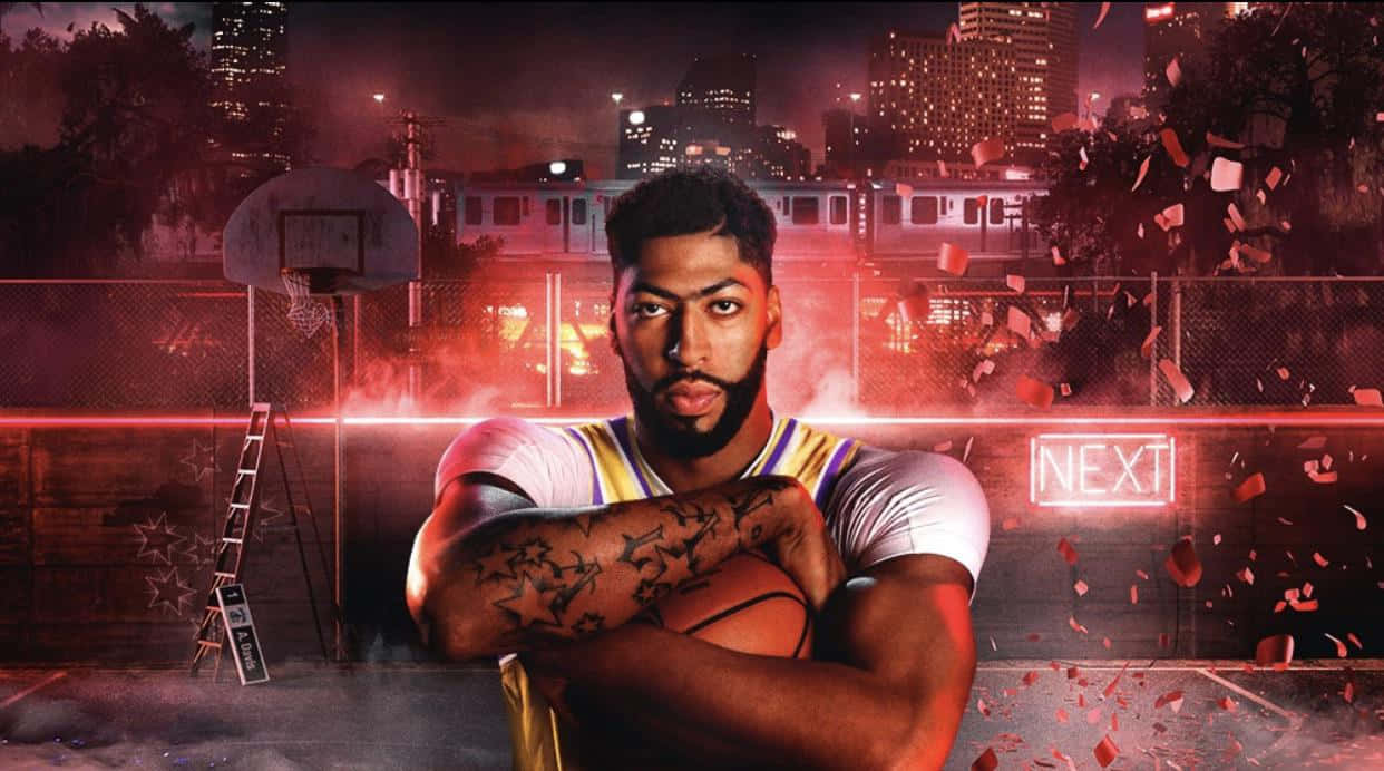 NBA 2K20, basketball player, tattoos, SD Desktop Wallpaper
