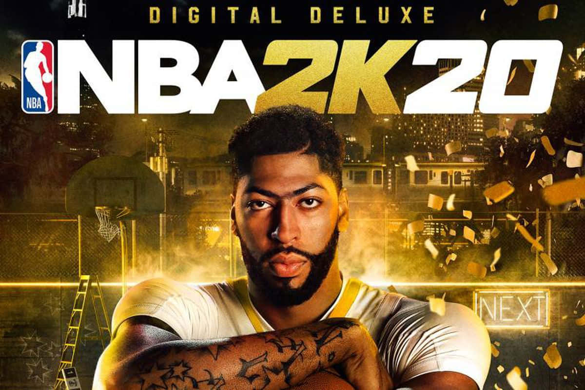 NBA 2K20, basketball player, tattoos, SD Desktop Wallpaper