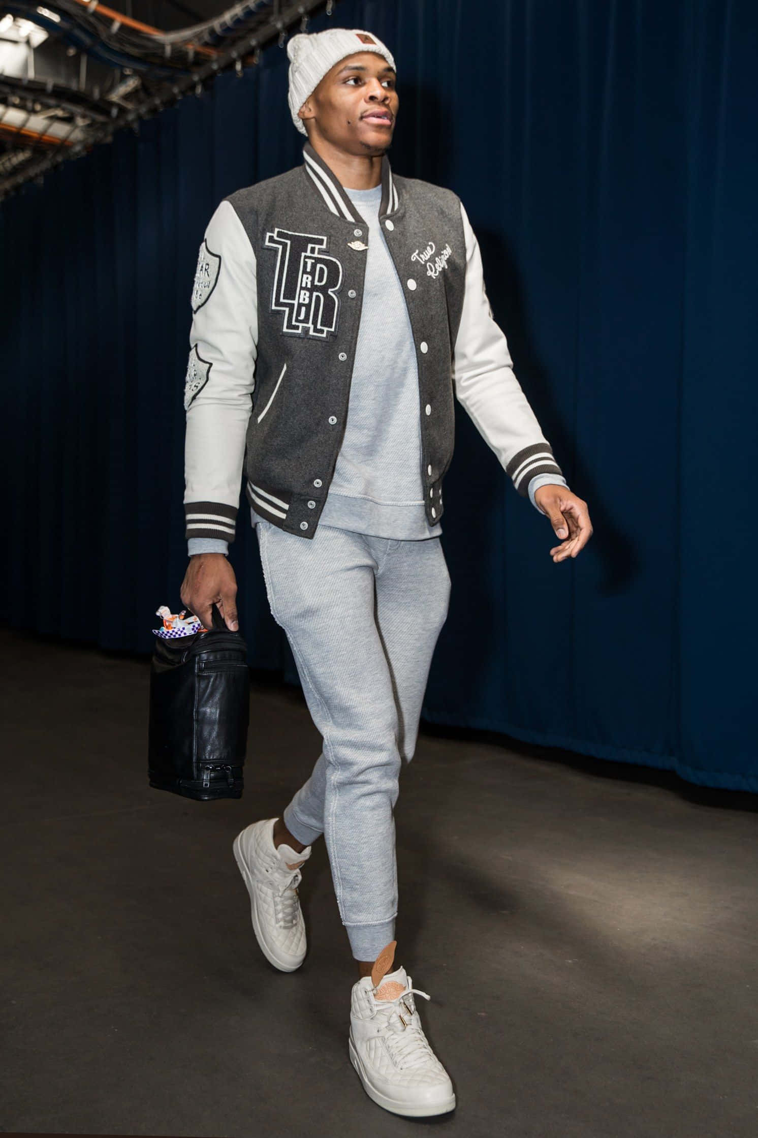 NBA Star, varsity jacket, sweatpants, Full HD Phone Wallpaper