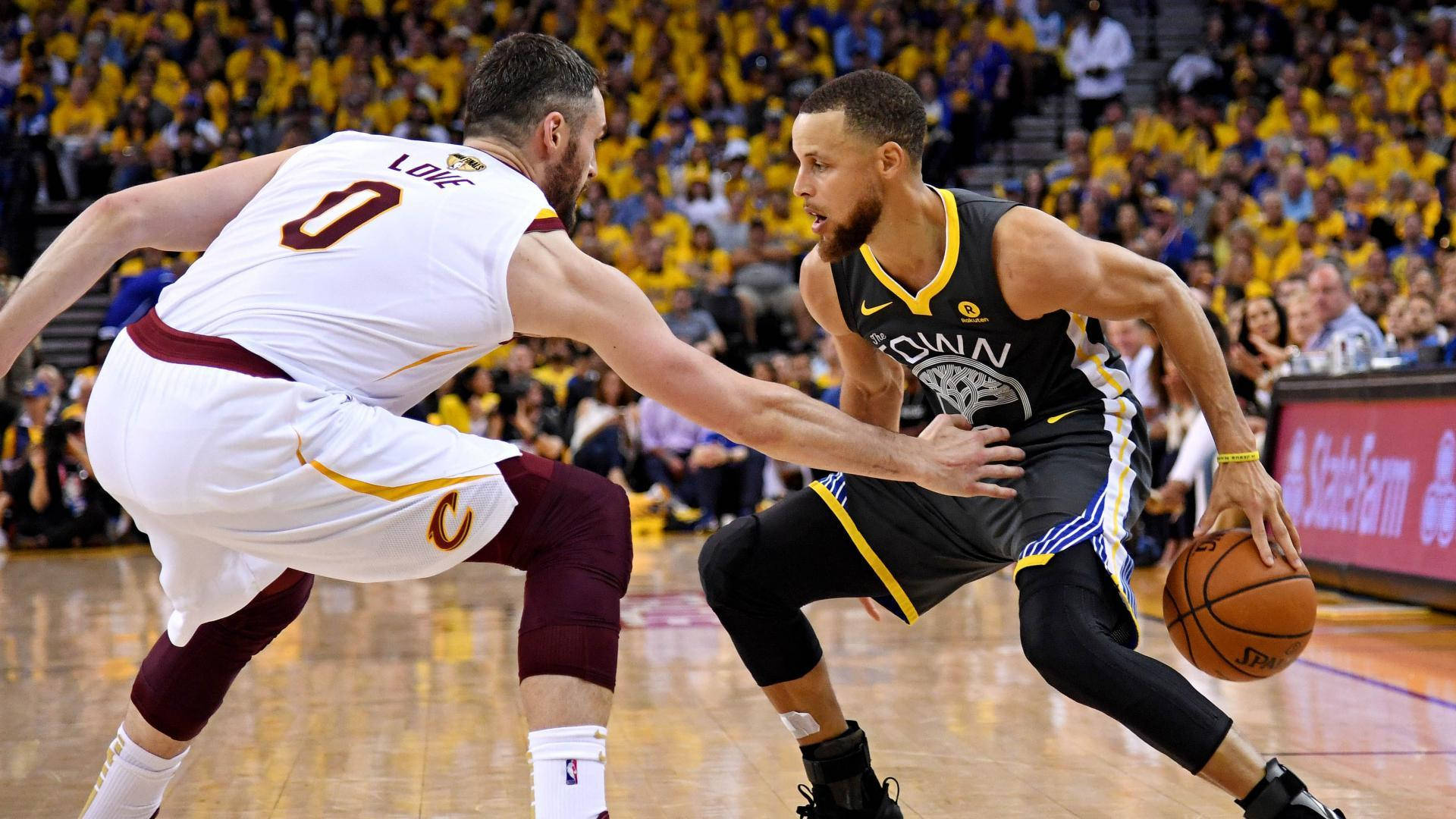NBA Finals, black and yellow, white and maroon, Full HD Desktop Wallpaper