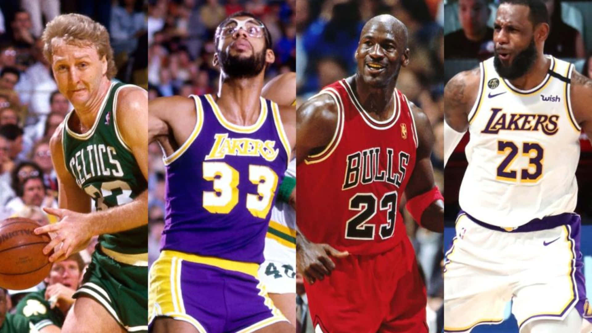 NBA Legends, NBA, basketball players, Full HD Desktop Wallpaper