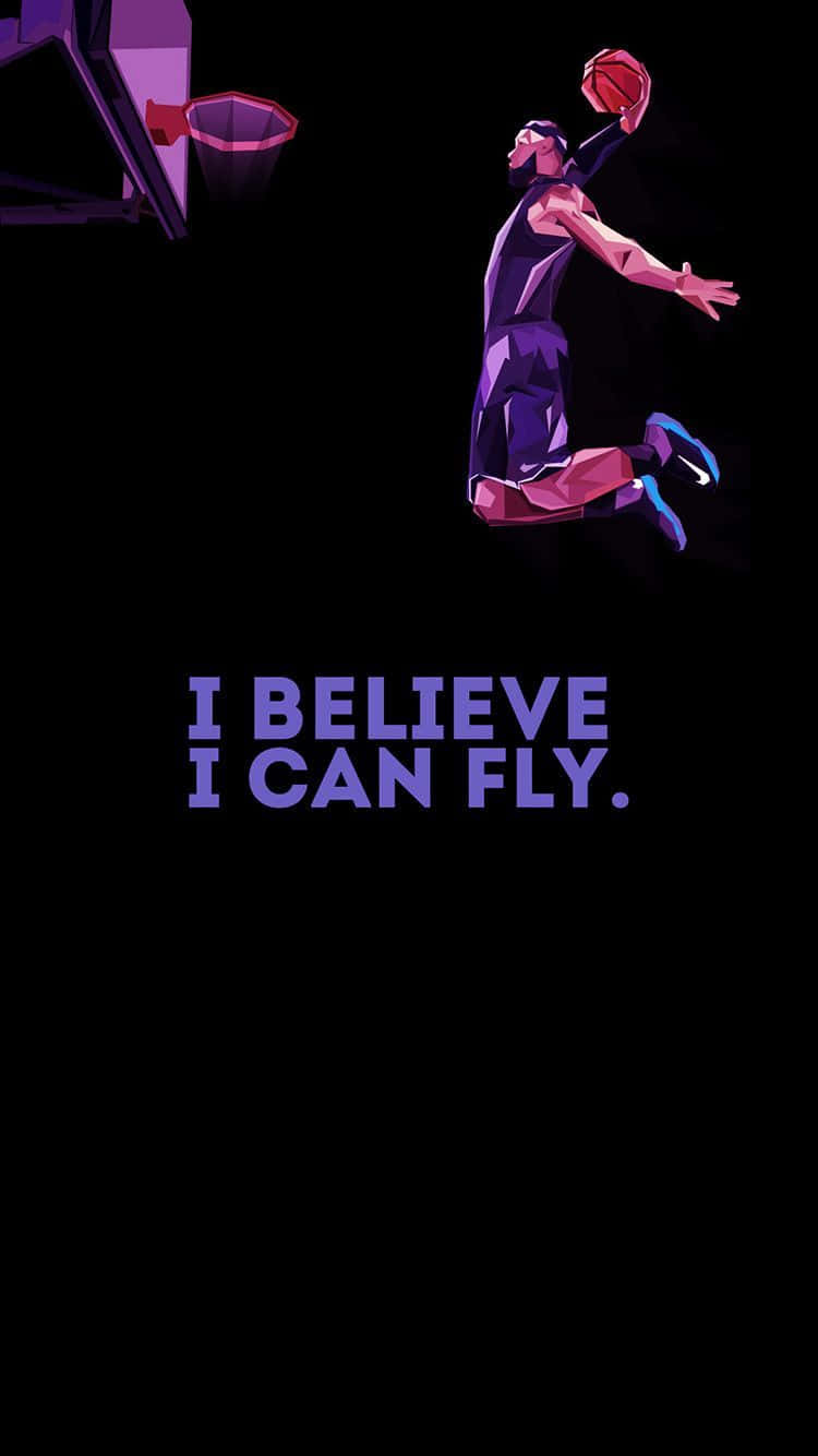 NBA Phone, basketball player, purple, HD Phone Wallpaper