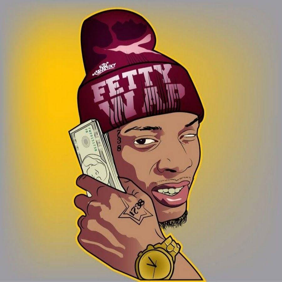NBA Youngboy, maroon beanie, gold watch, SD Desktop Wallpaper