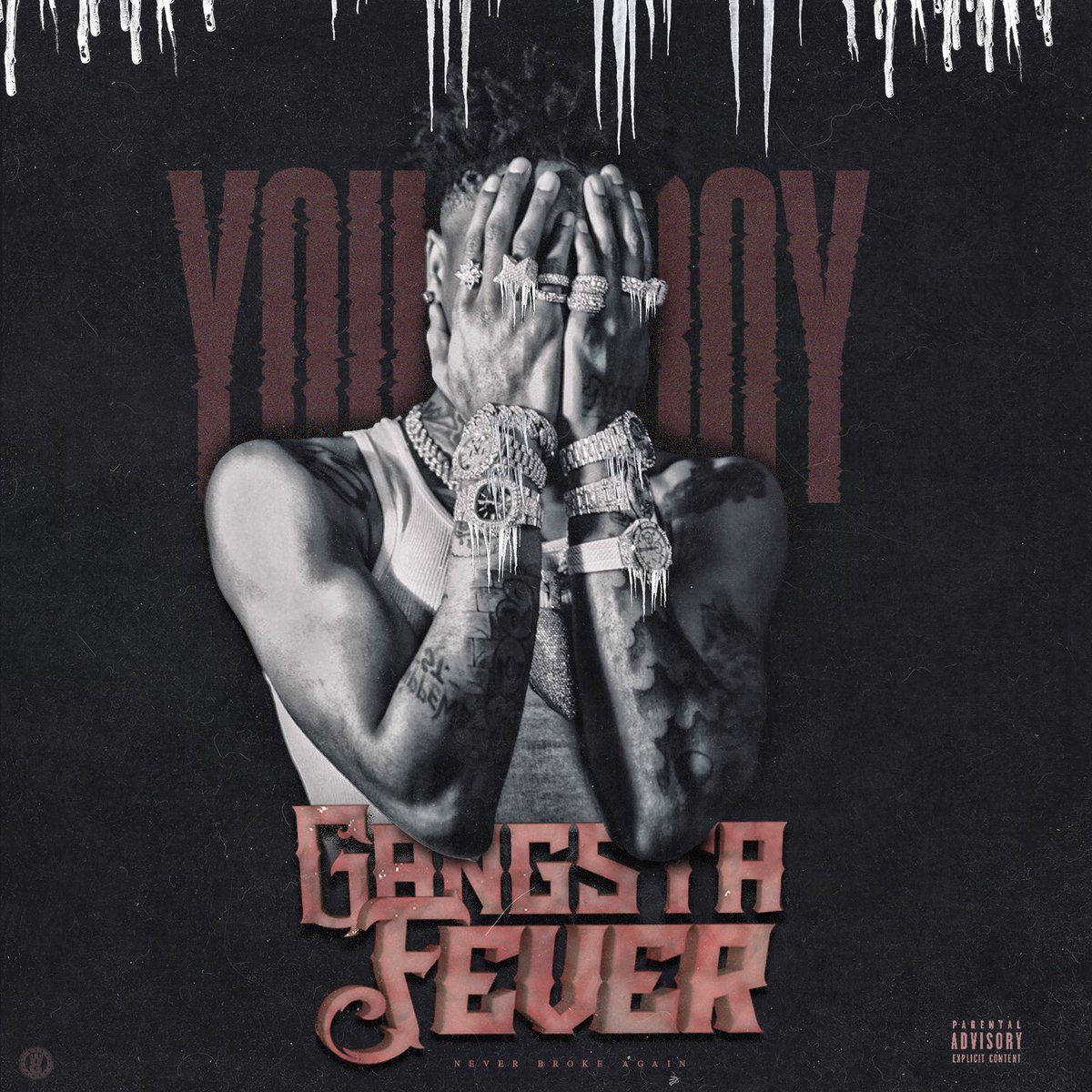 NBA Youngboy, tattoos, diamond jewelry, SD Desktop Wallpaper